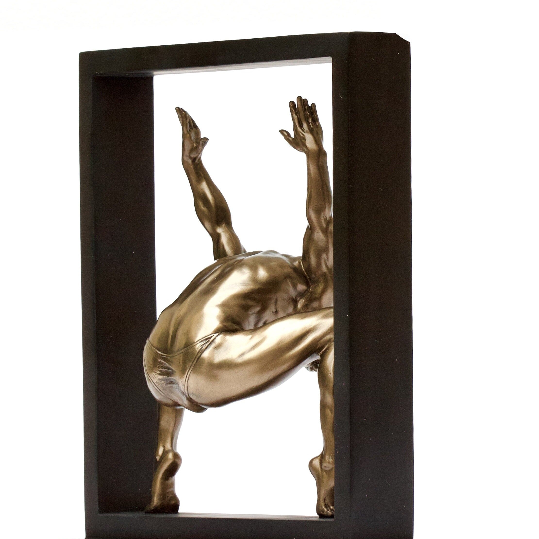 7.87 Inc Male Gymnast Statue