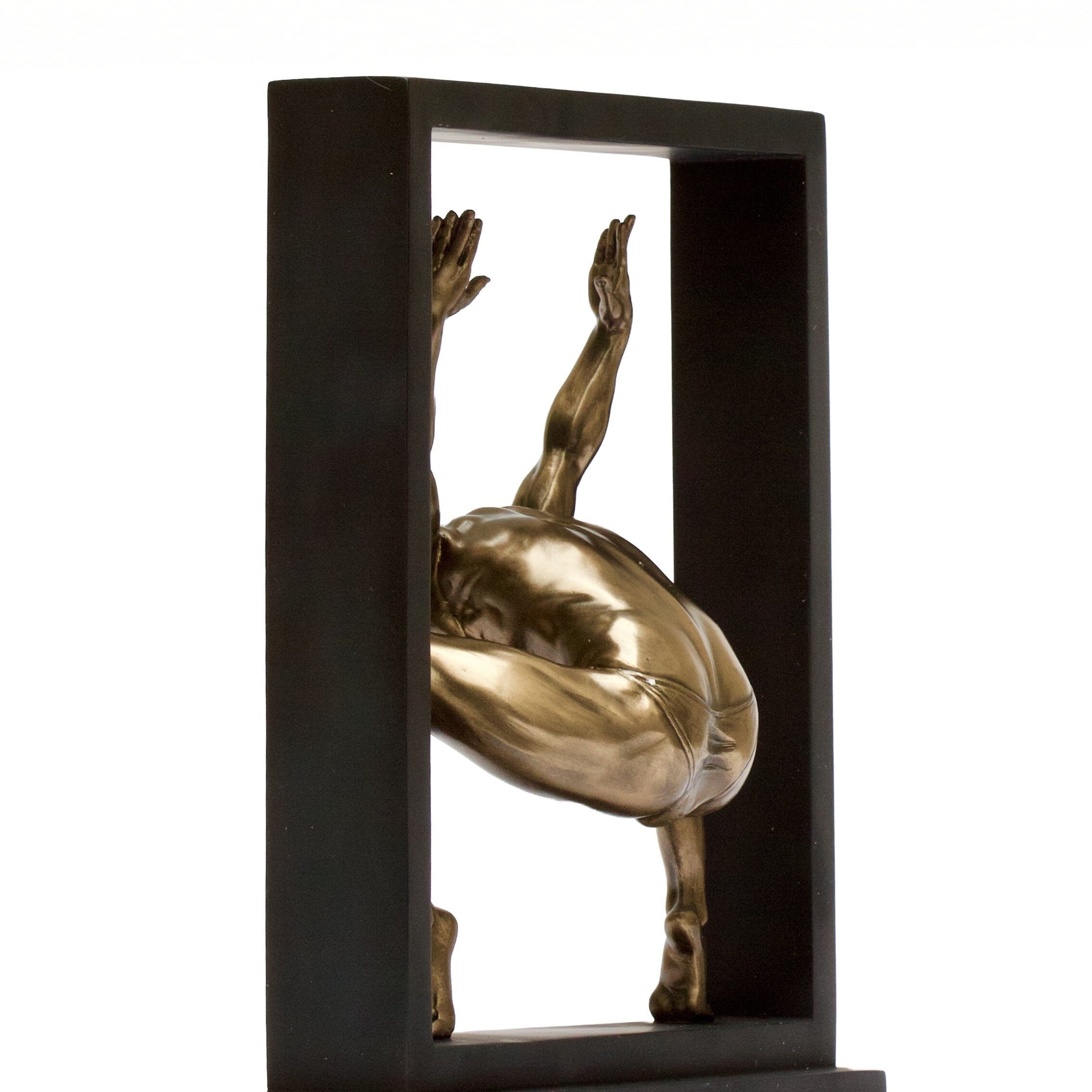 7.87 Inc Male Gymnast Statue