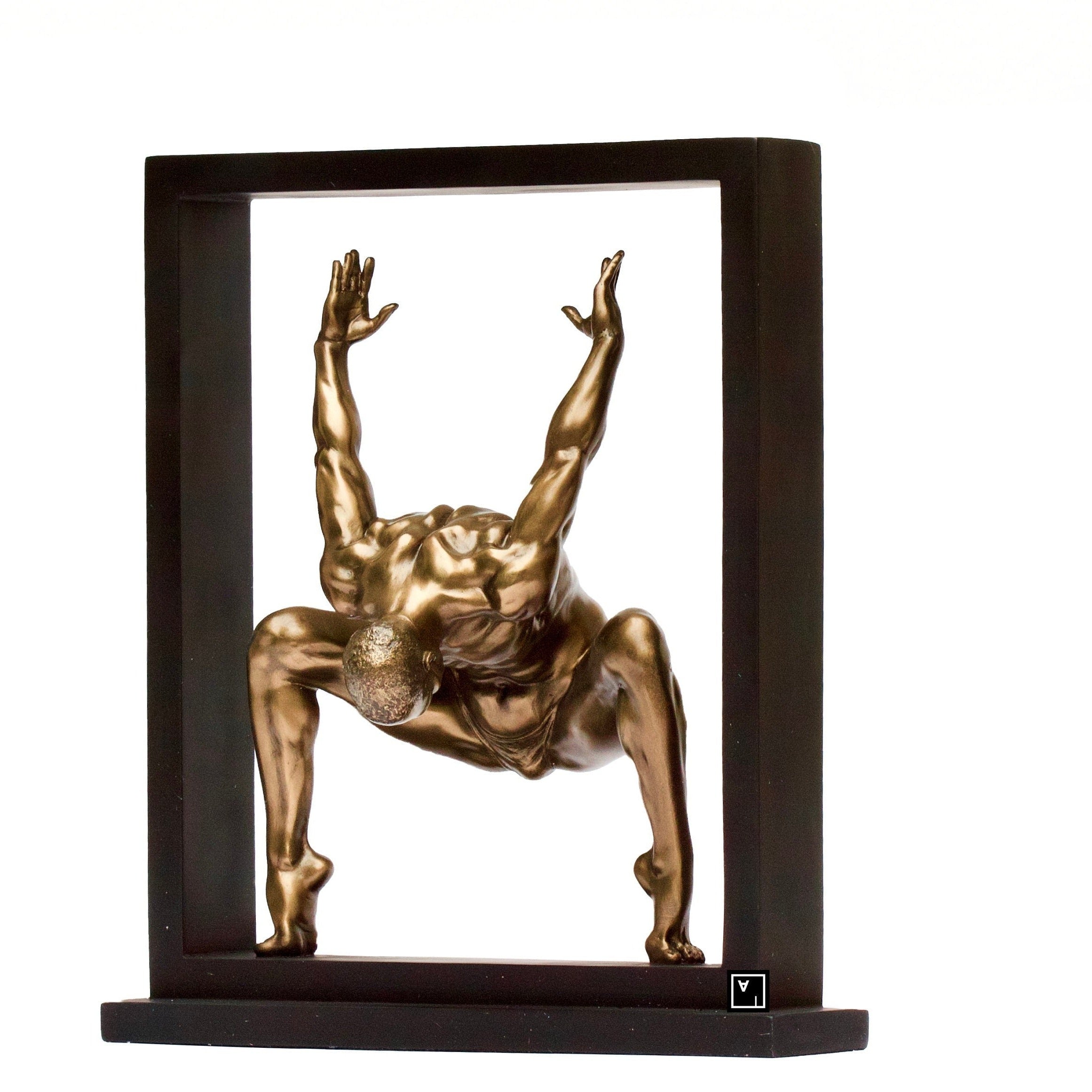 7.87 Inc Male Gymnast Statue