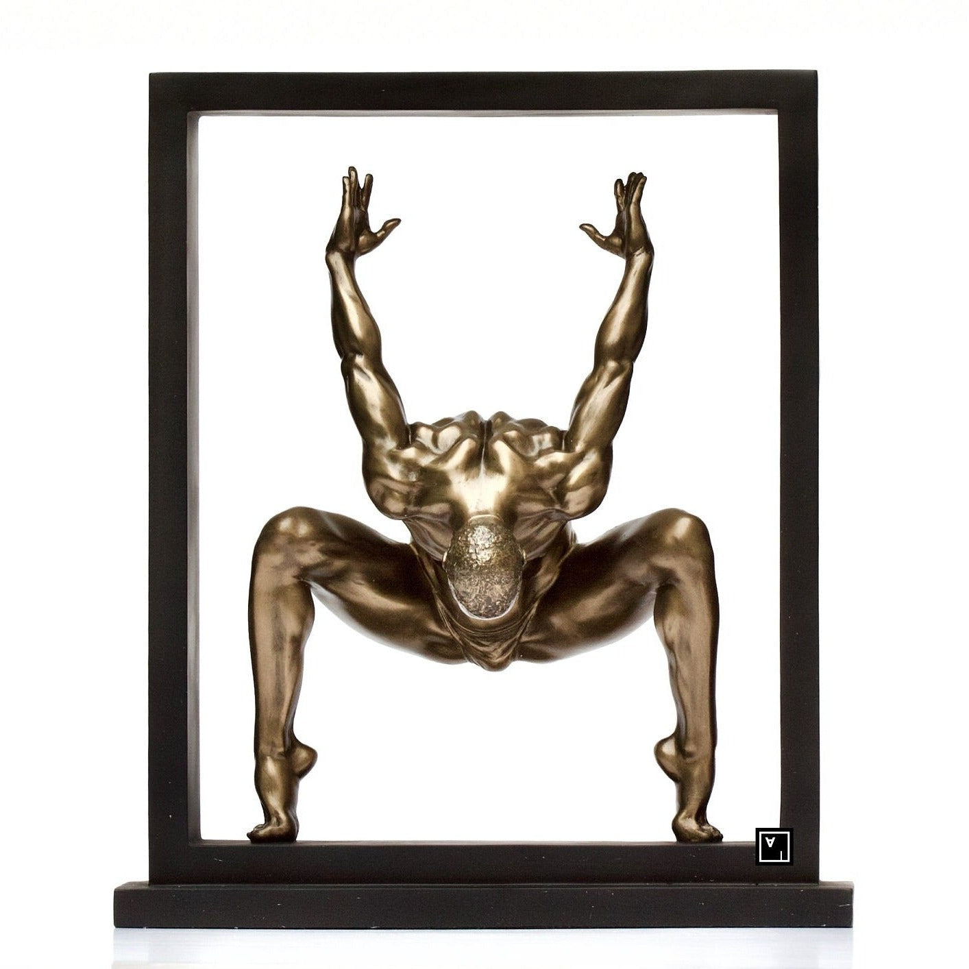 7.87 Inc Male Gymnast Statue