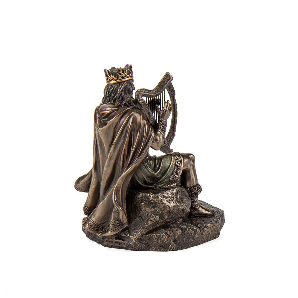 King Dagda Statue: Celtic Mythology Decor, Cold Cast Bronze