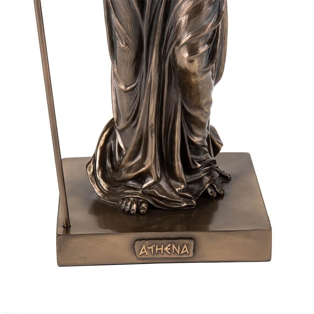 Large (20 Inc) Athena Standing with Spear Statue