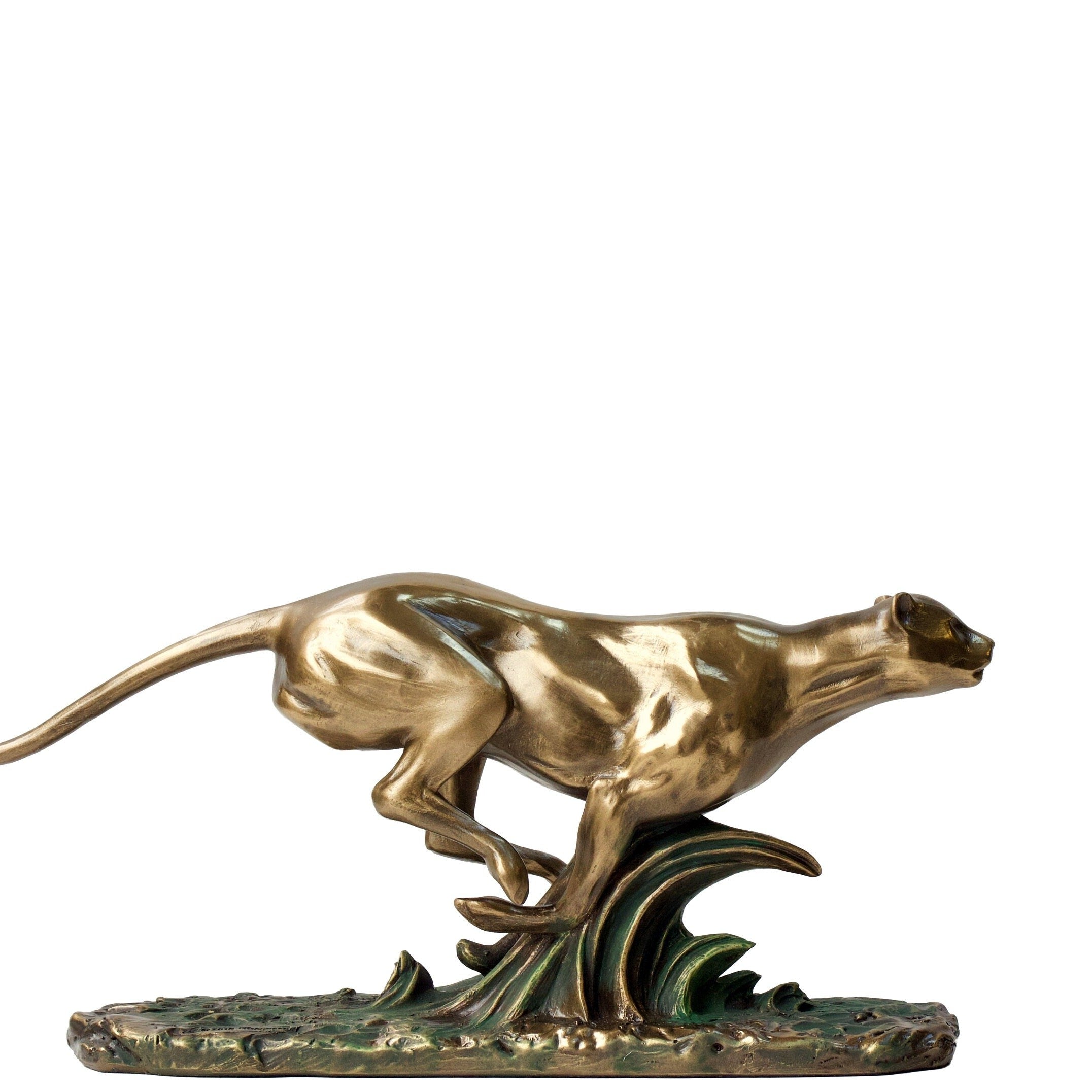 Running Panther Statue