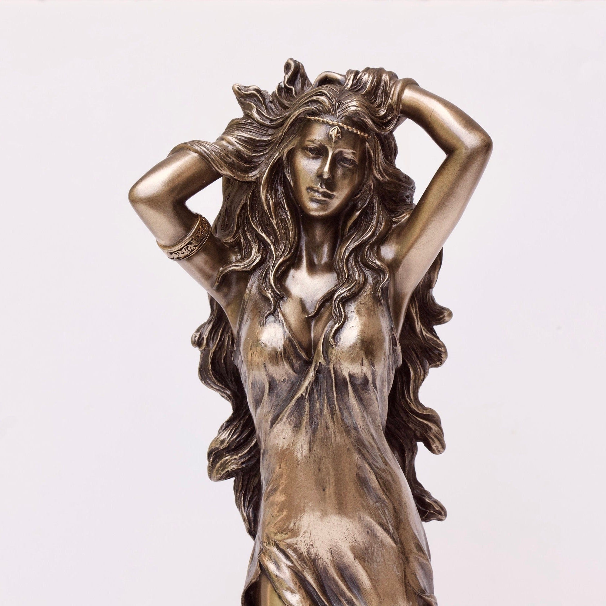 Bronze Aphrodite Figurine - Olympian Goddess of Love Sculpture
