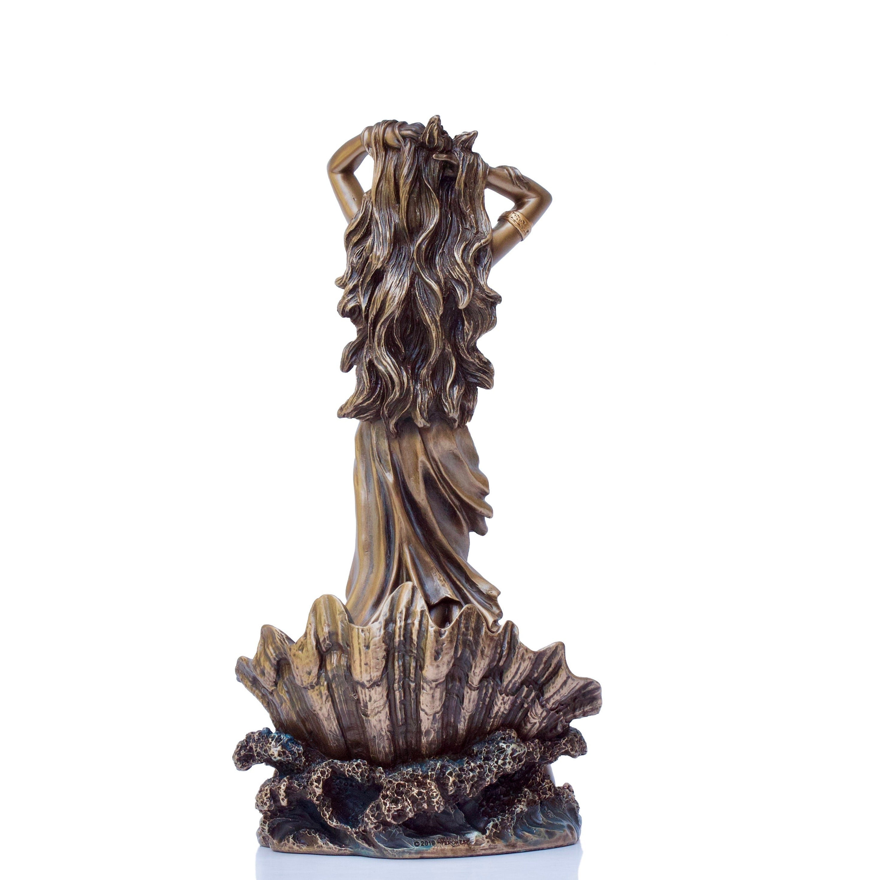 Bronze Aphrodite Figurine - Olympian Goddess of Love Sculpture