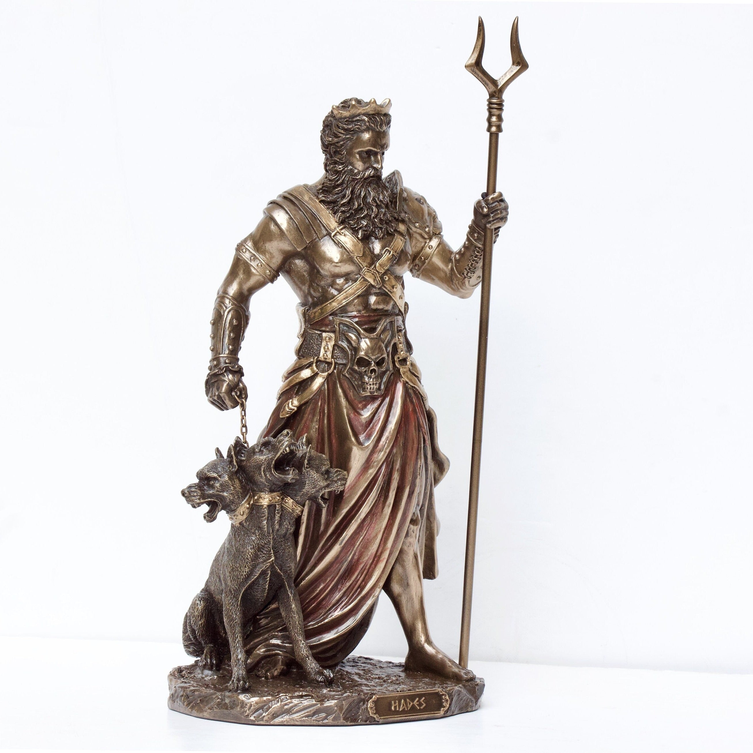 Hades with Cerberus Statue