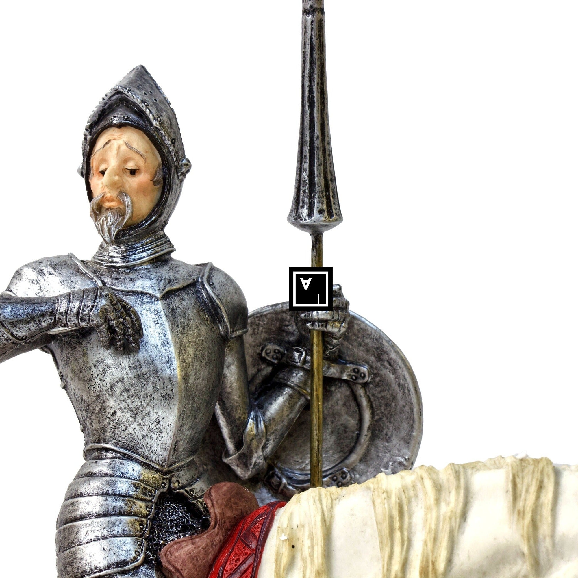 Man of La Mancha Don Quixote and Sanca Panza Statue Figurine