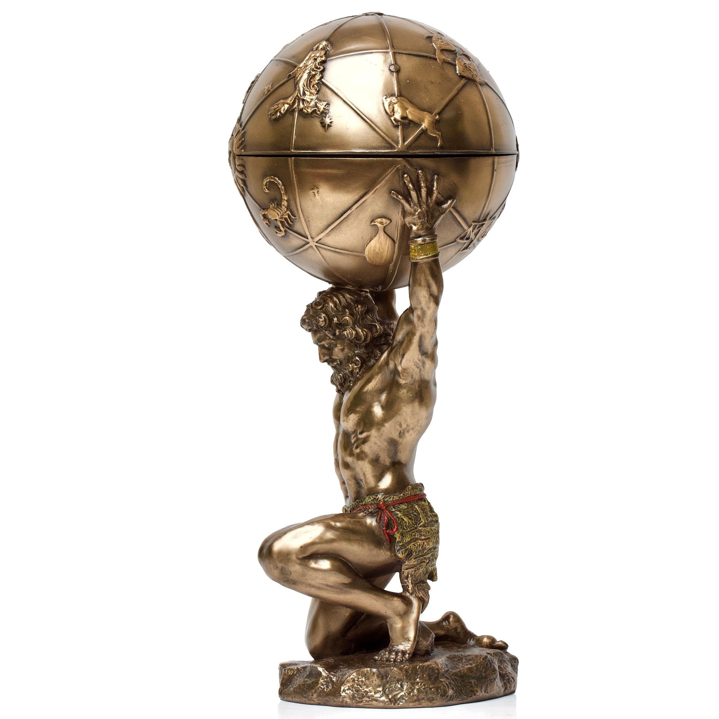 12.59 Inches Atlas Statue