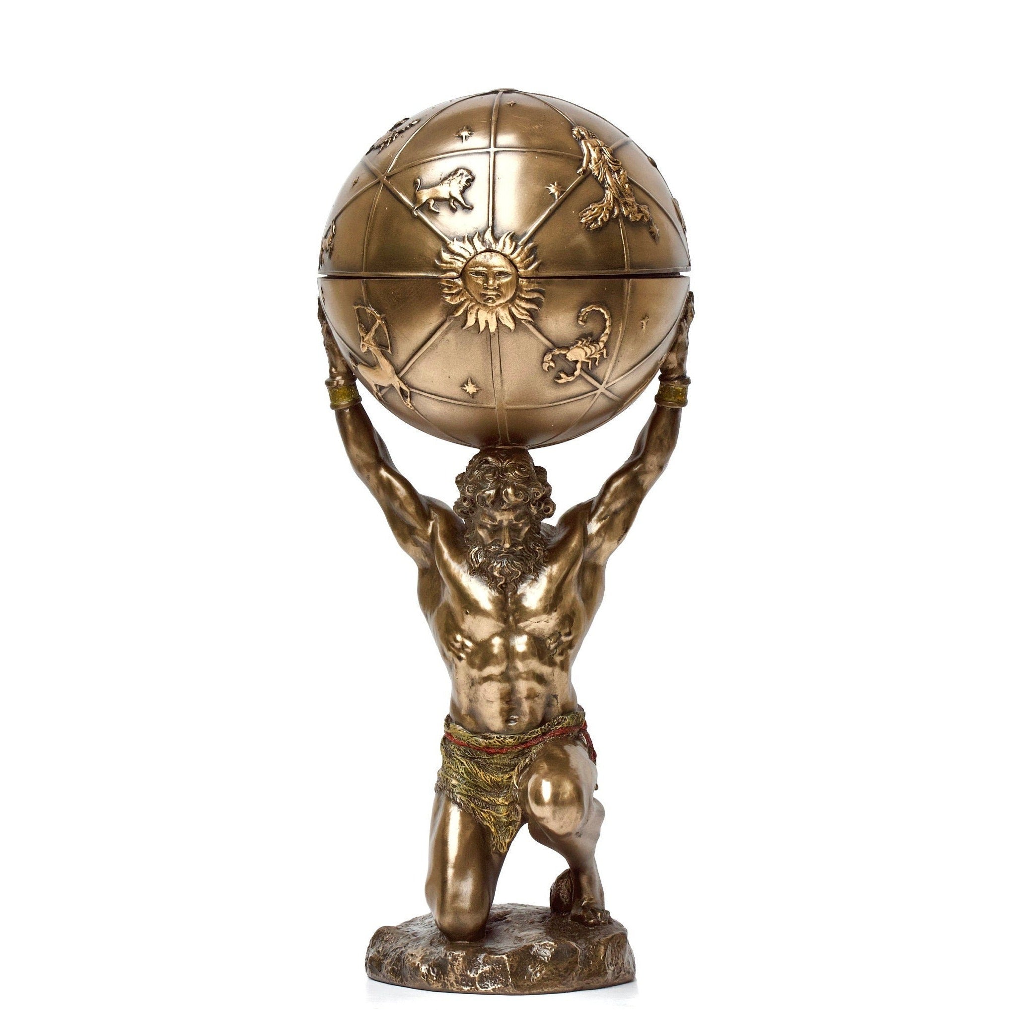 12.59 Inches Atlas Statue