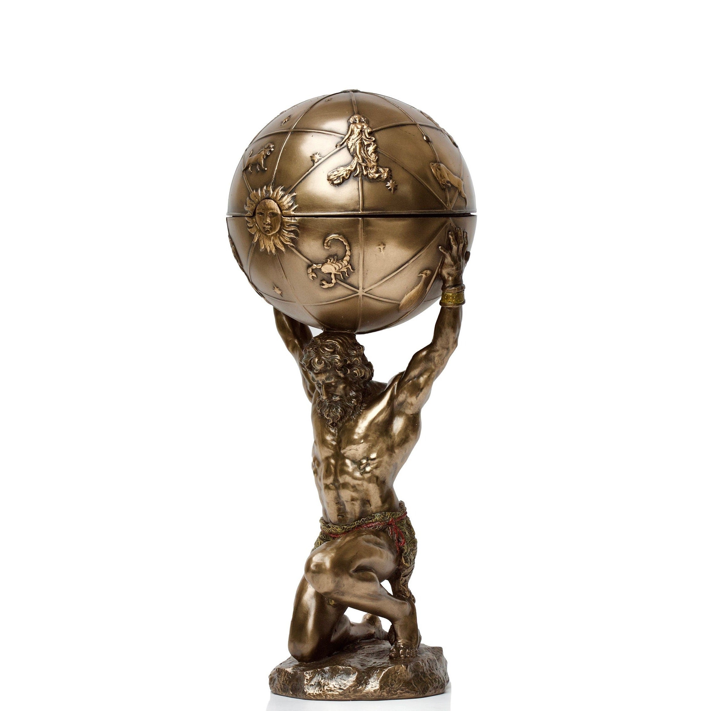 12.59 Inches Atlas Statue