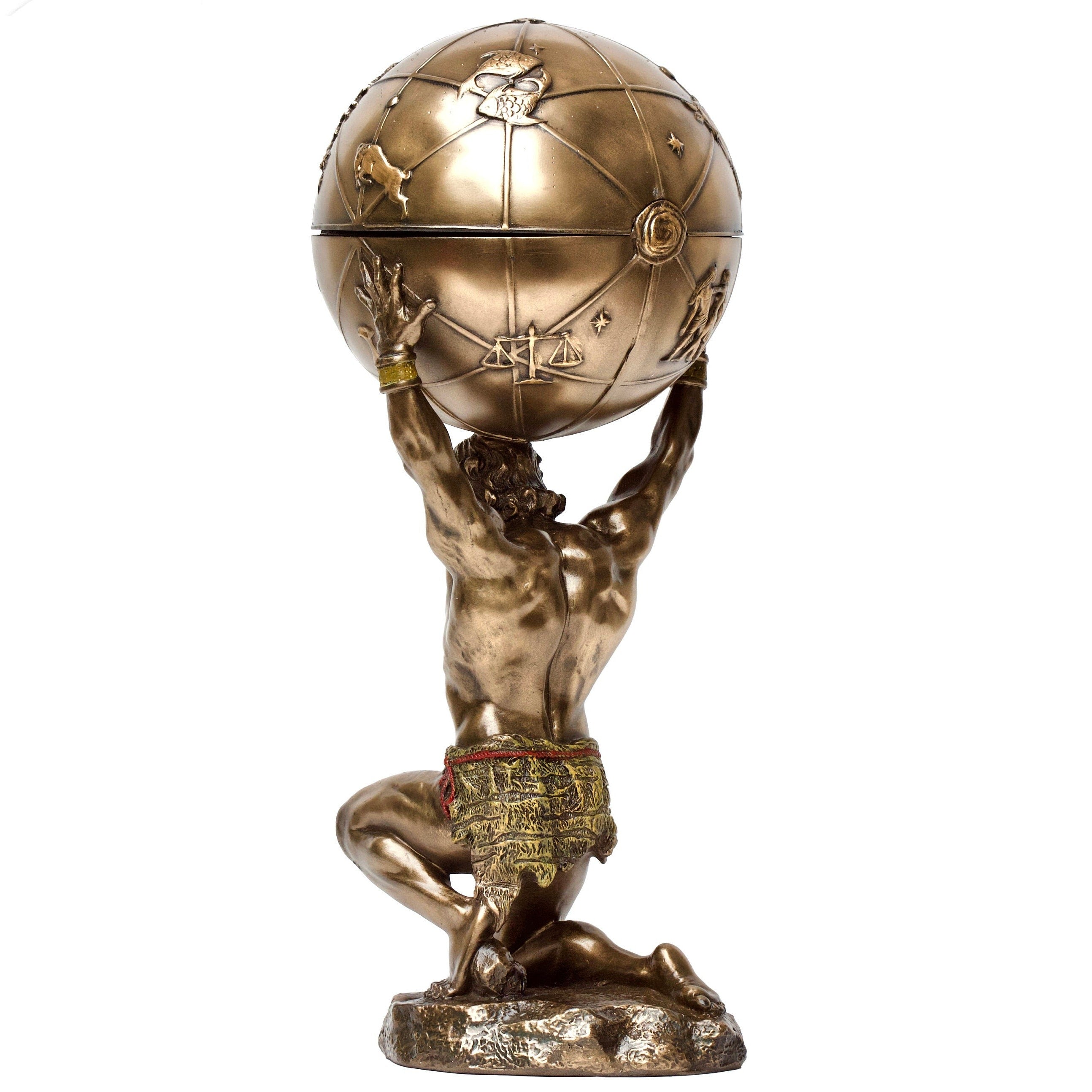 12.59 Inches Atlas Statue