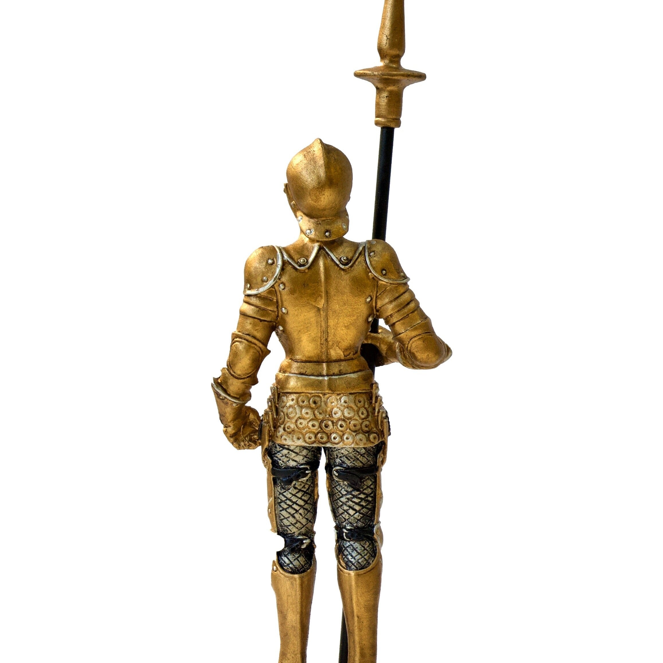 Solid Pewter Medieval Statue. Pewter Military Solider Figurine.