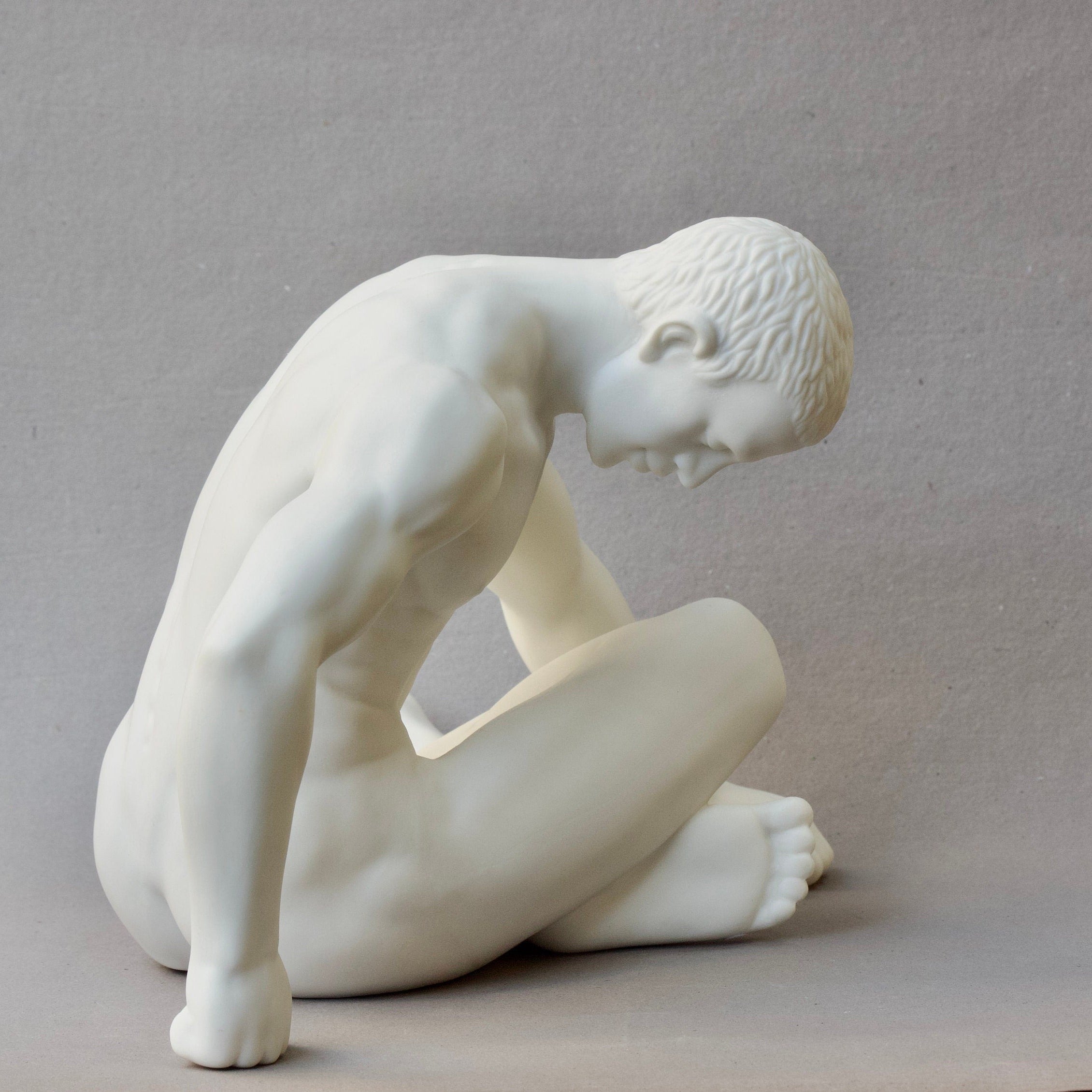 Male Nude Statue.Male Figurine