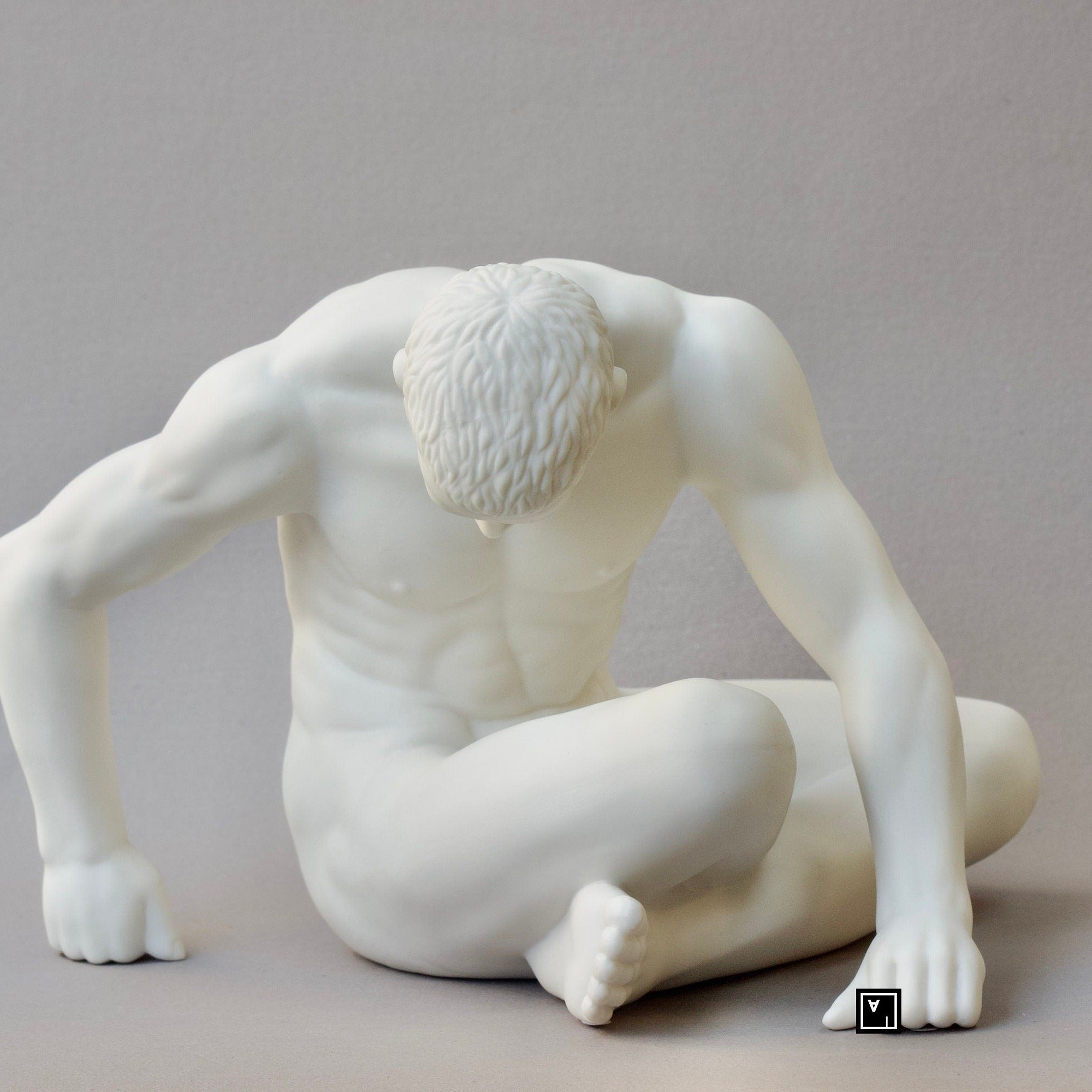 Male Nude Statue.Male Figurine