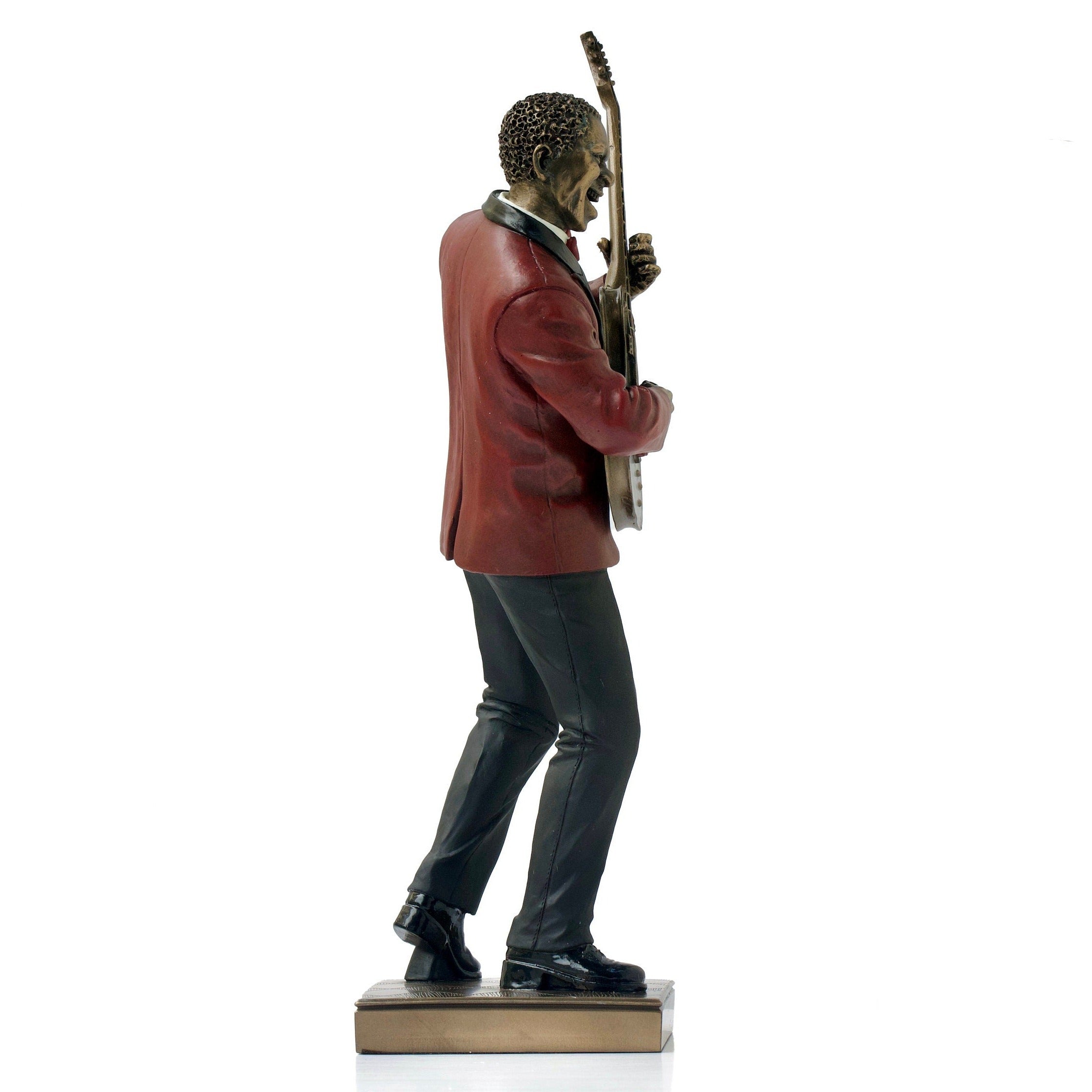 12.59 Inches Jazz Guitarist Statue.