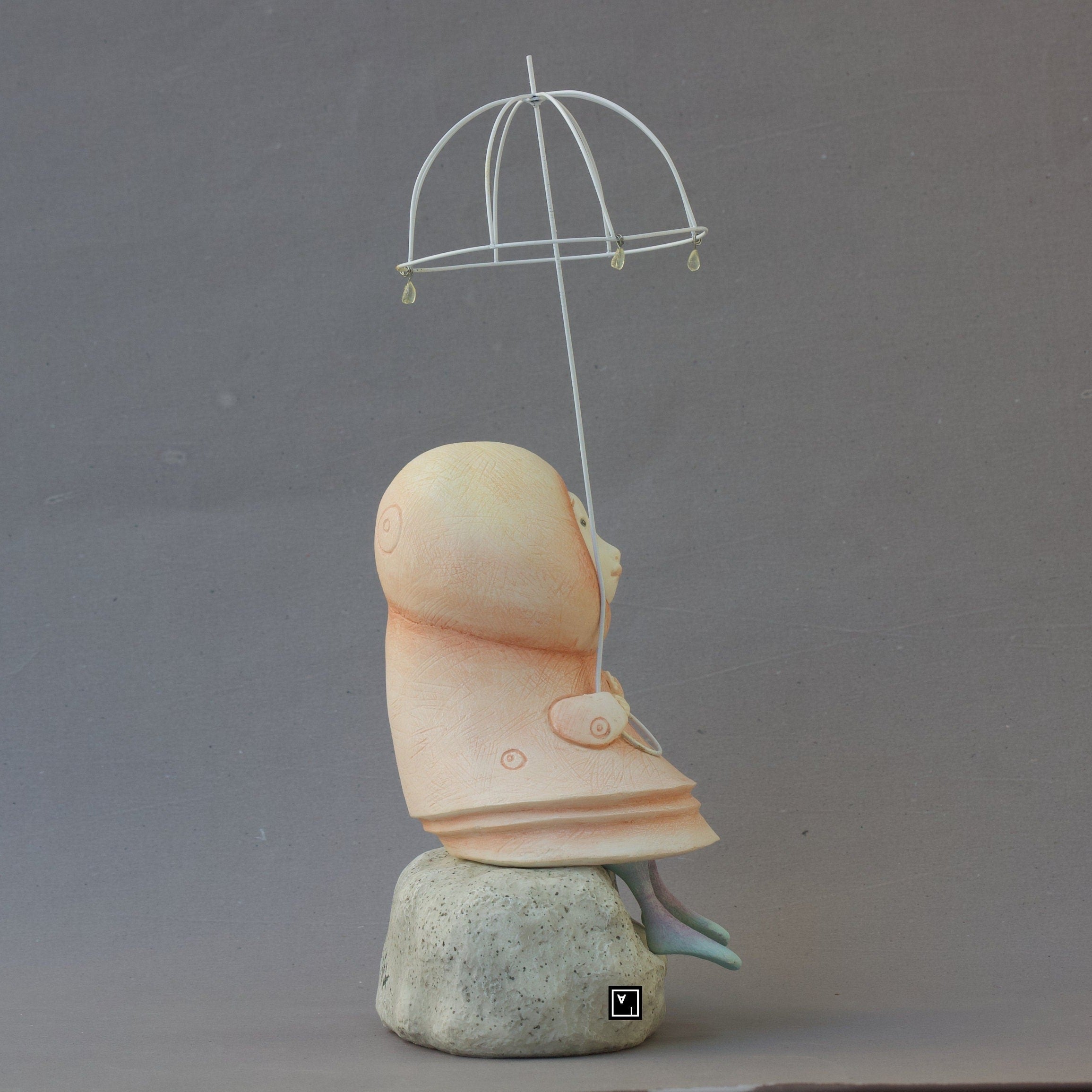 Ima Naroditskaya RAIN Doll Figurine: Child at Heart Resin Sculpture