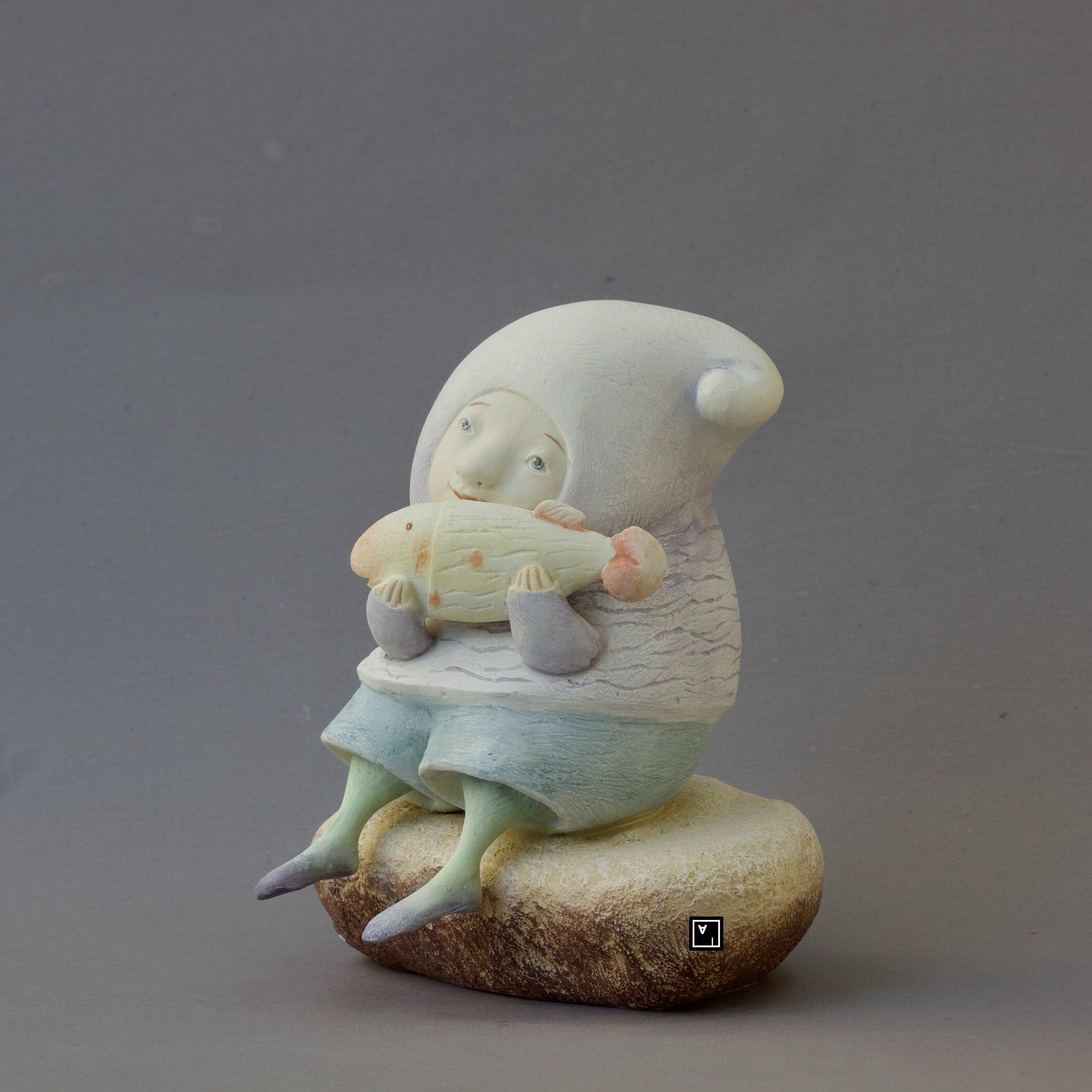 Ima Naroditskaya Art Doll Figurine: Child at Heart Resin Sculpture