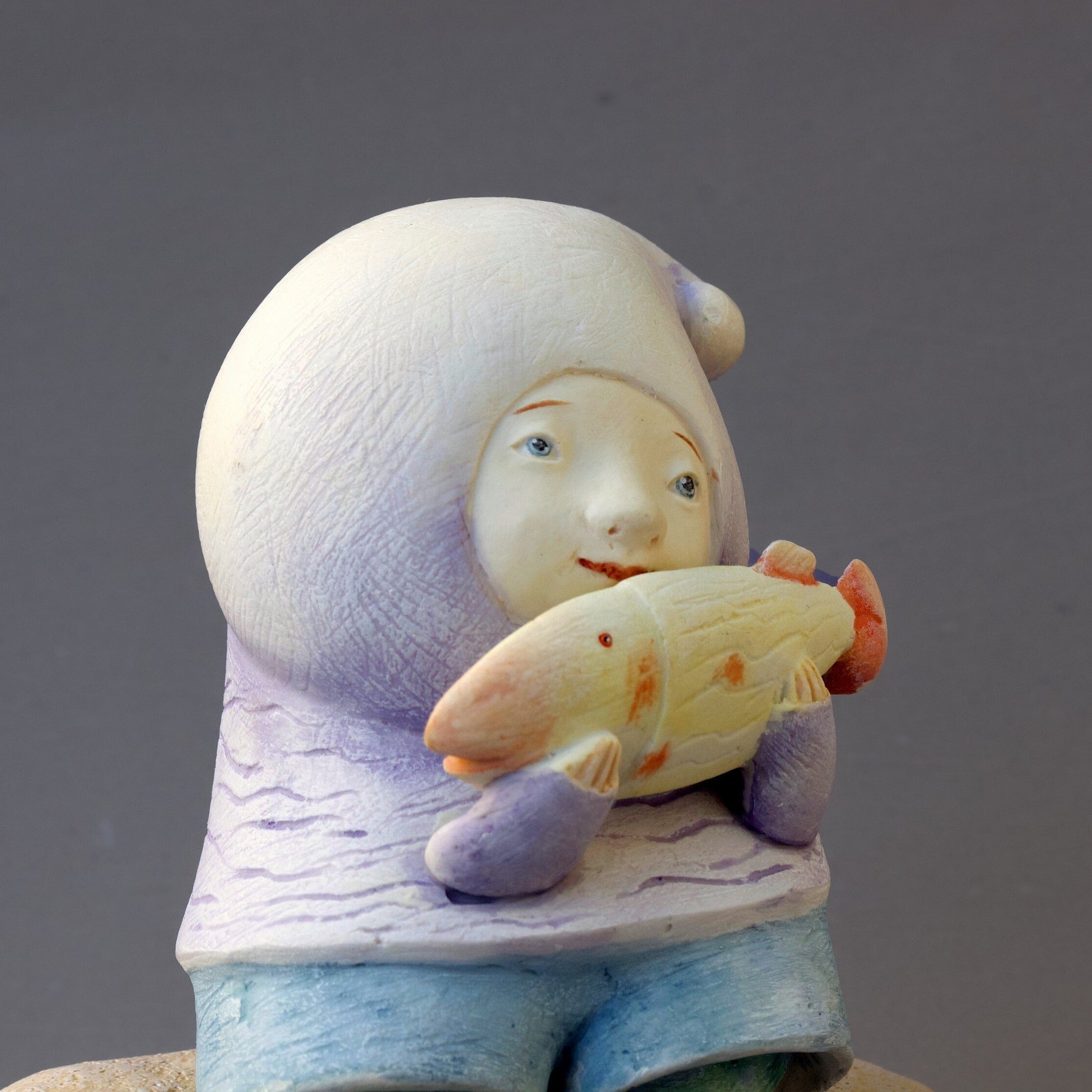 Ima Naroditskaya Art Doll Figurine: Child at Heart Resin Sculpture