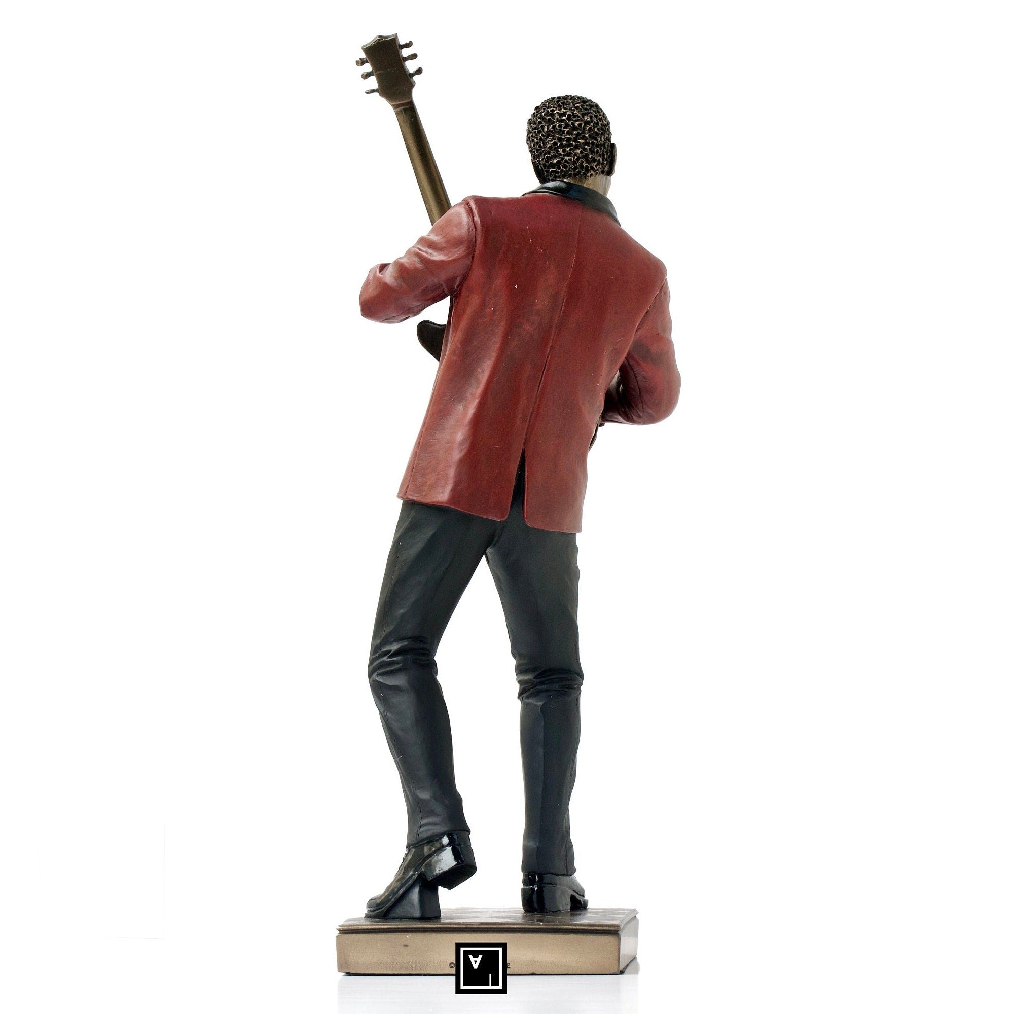 12.59 Inches Jazz Guitarist Statue.