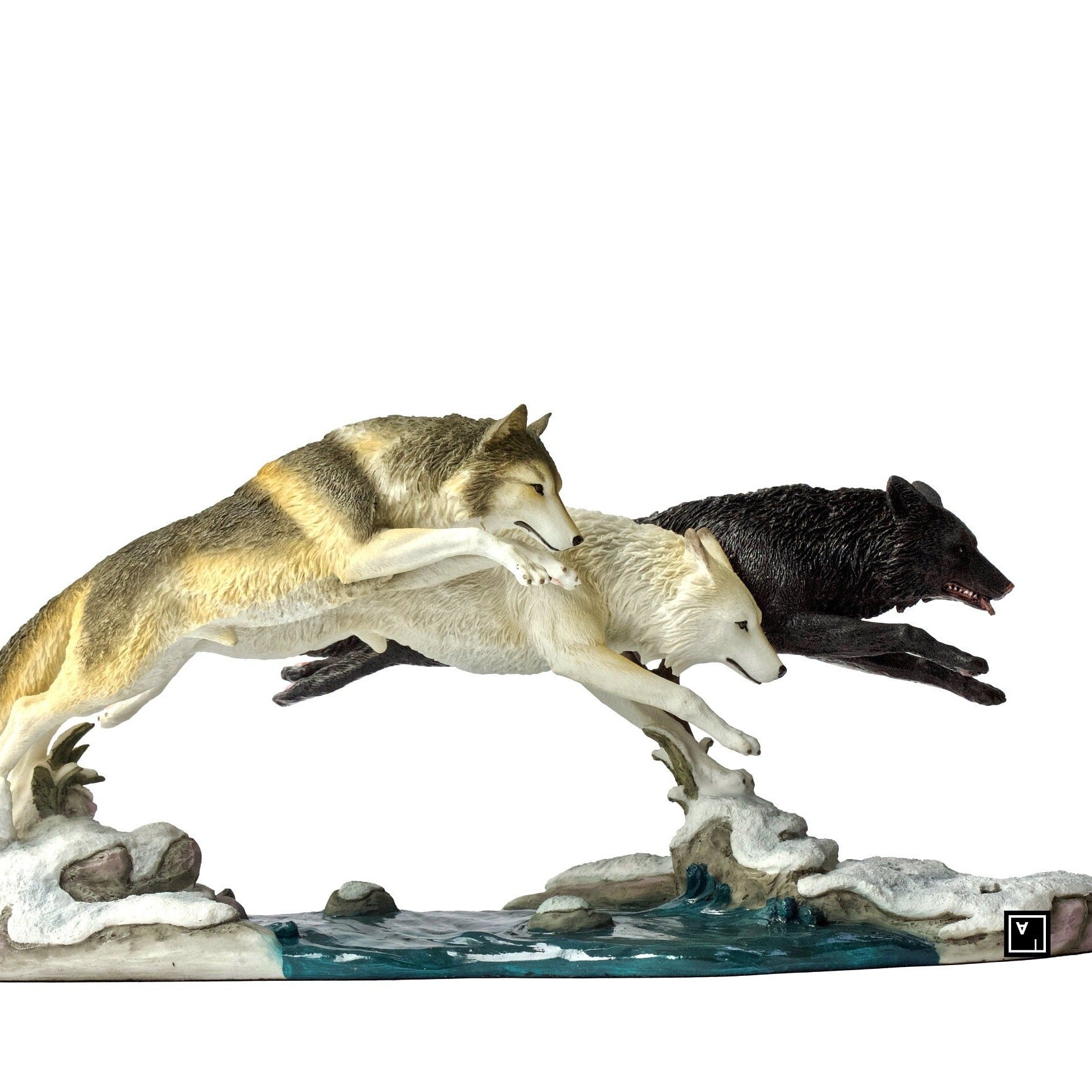 Wolf Pack Statue