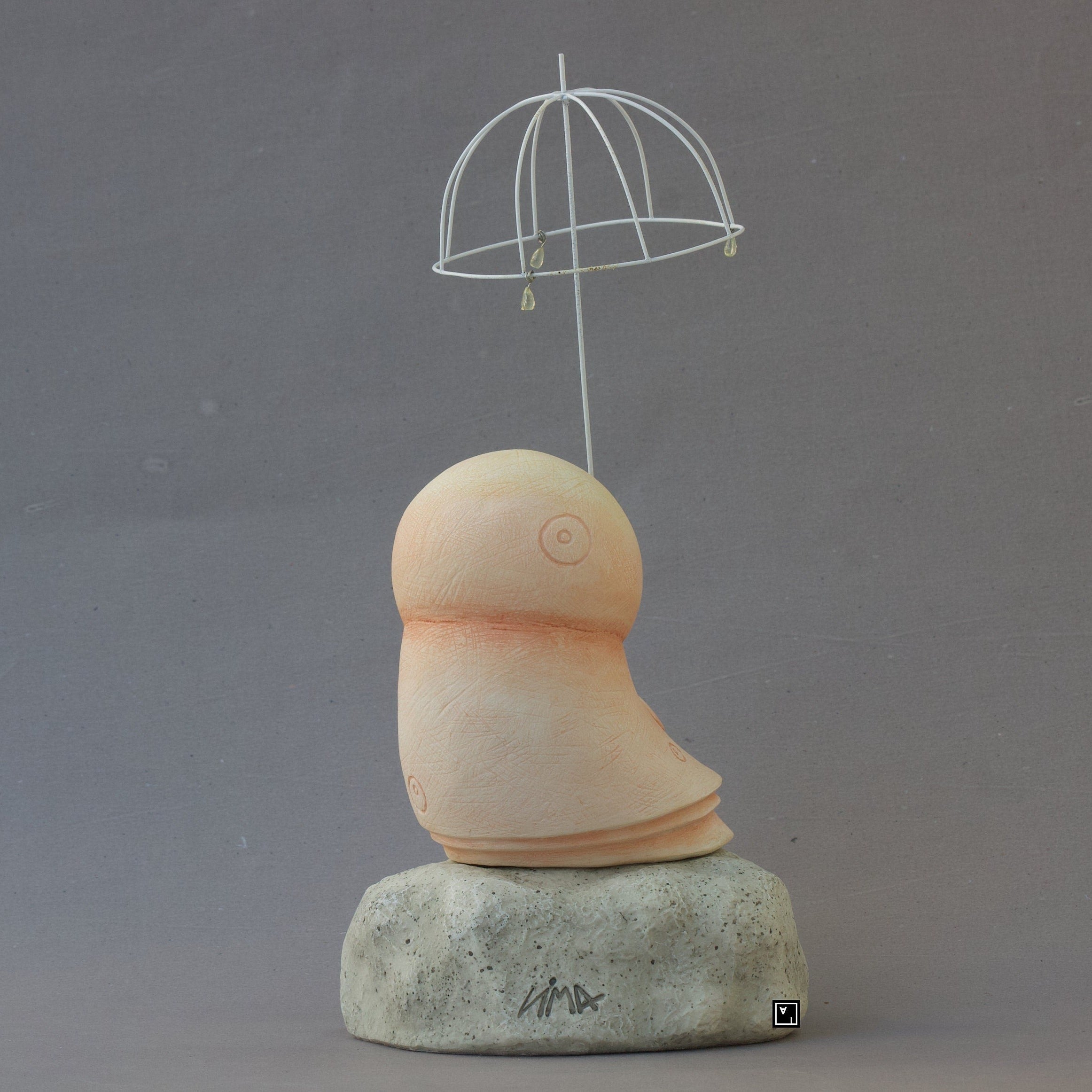 Ima Naroditskaya RAIN Doll Figurine: Child at Heart Resin Sculpture