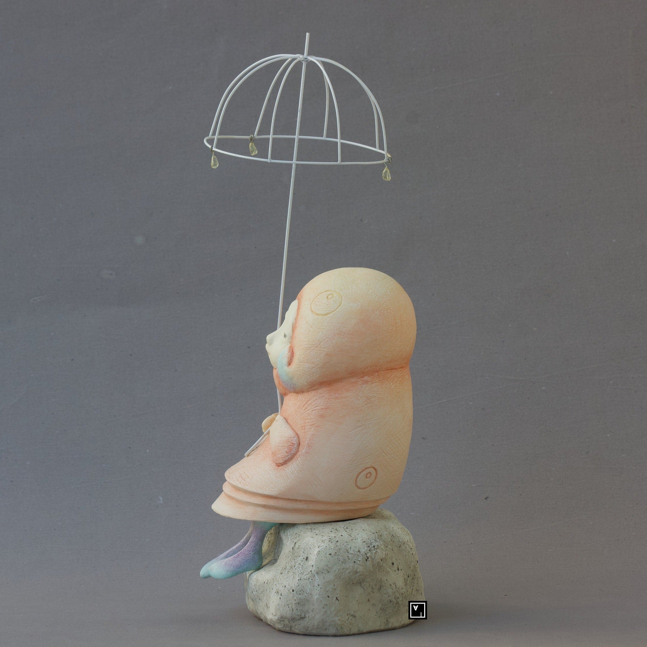 Ima Naroditskaya RAIN Doll Figurine: Child at Heart Resin Sculpture