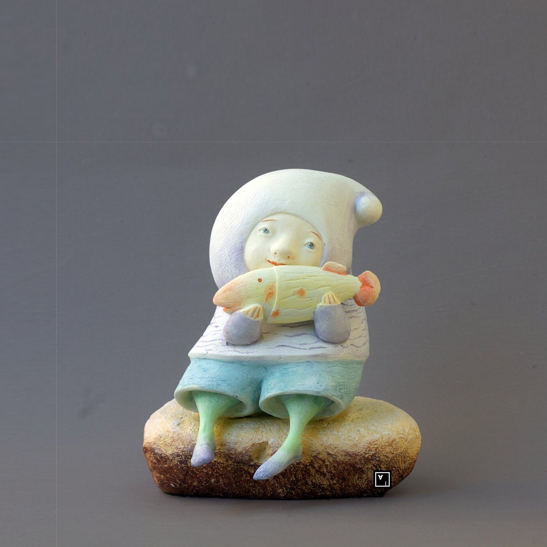 Ima Naroditskaya Art Doll Figurine: Child at Heart Resin Sculpture