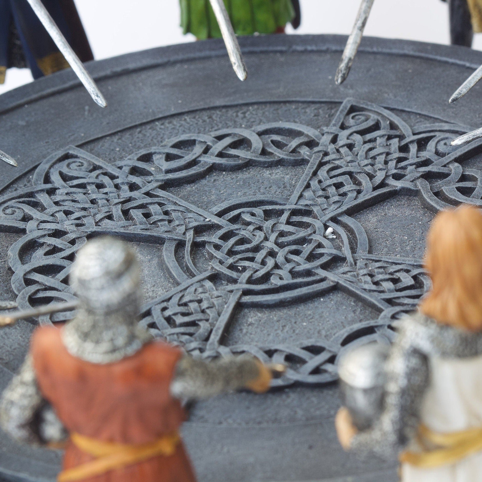King Arthur with 12 Knights of the Round Table Statue
