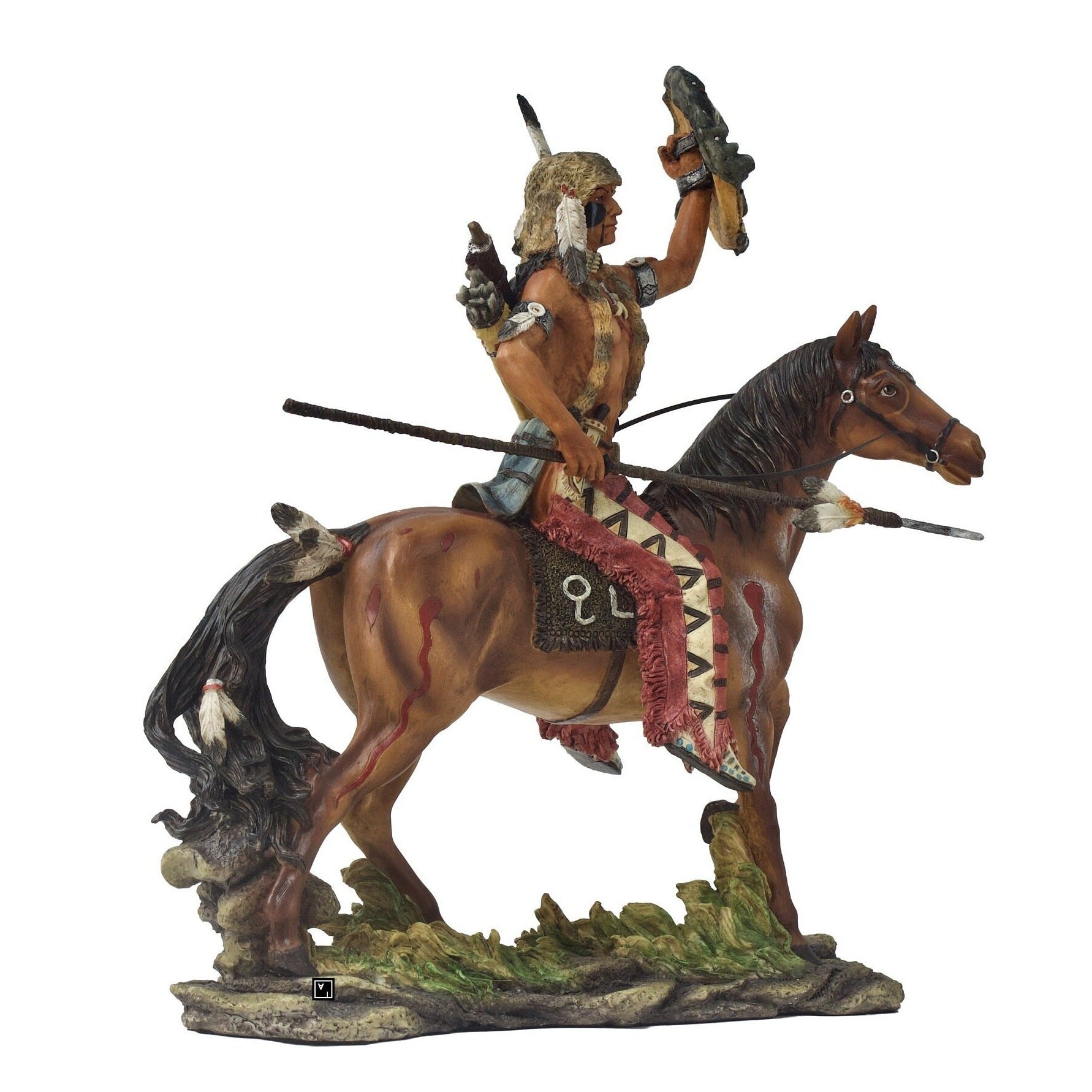 11 Inc Native Indian riding Horse