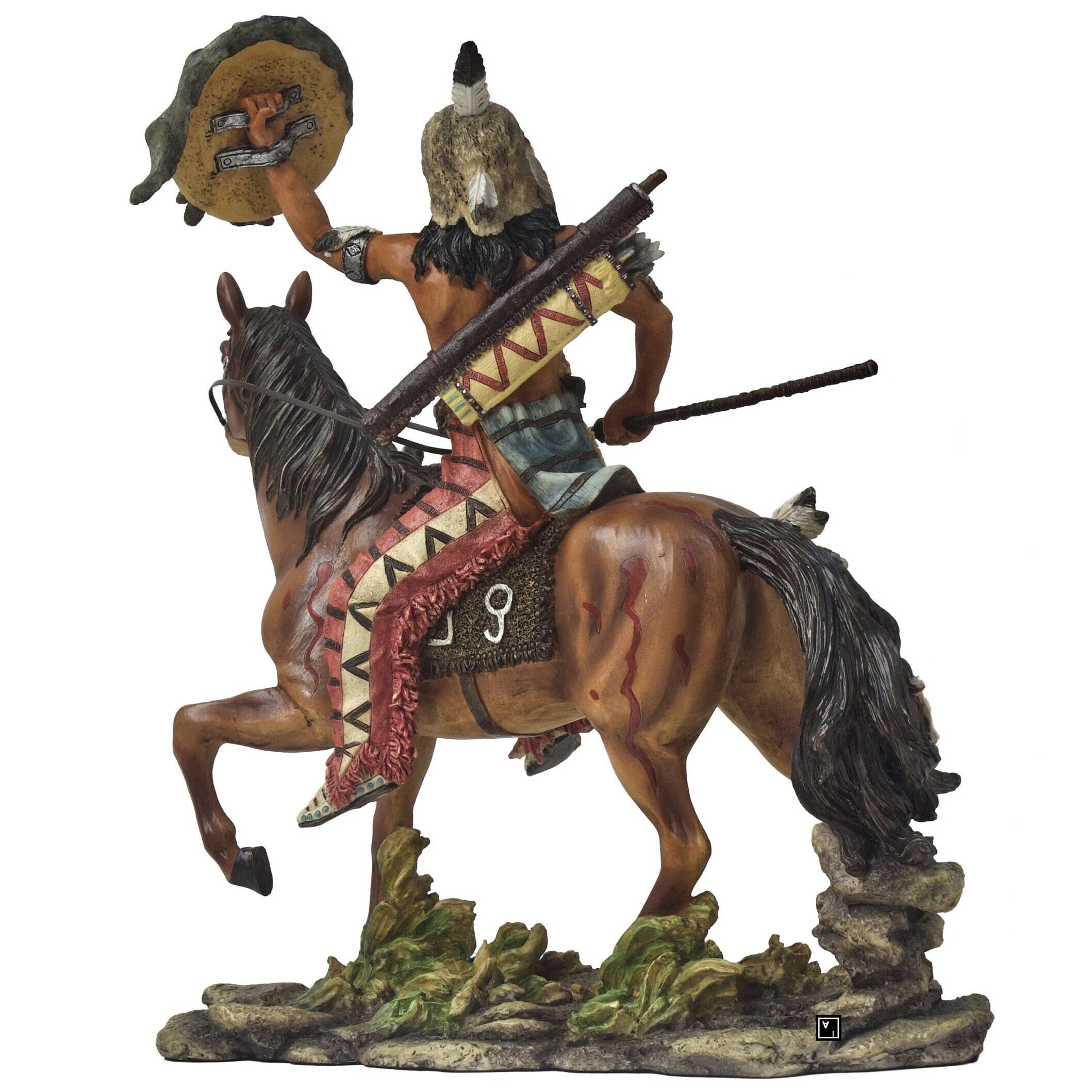 11 Inc Native Indian riding Horse