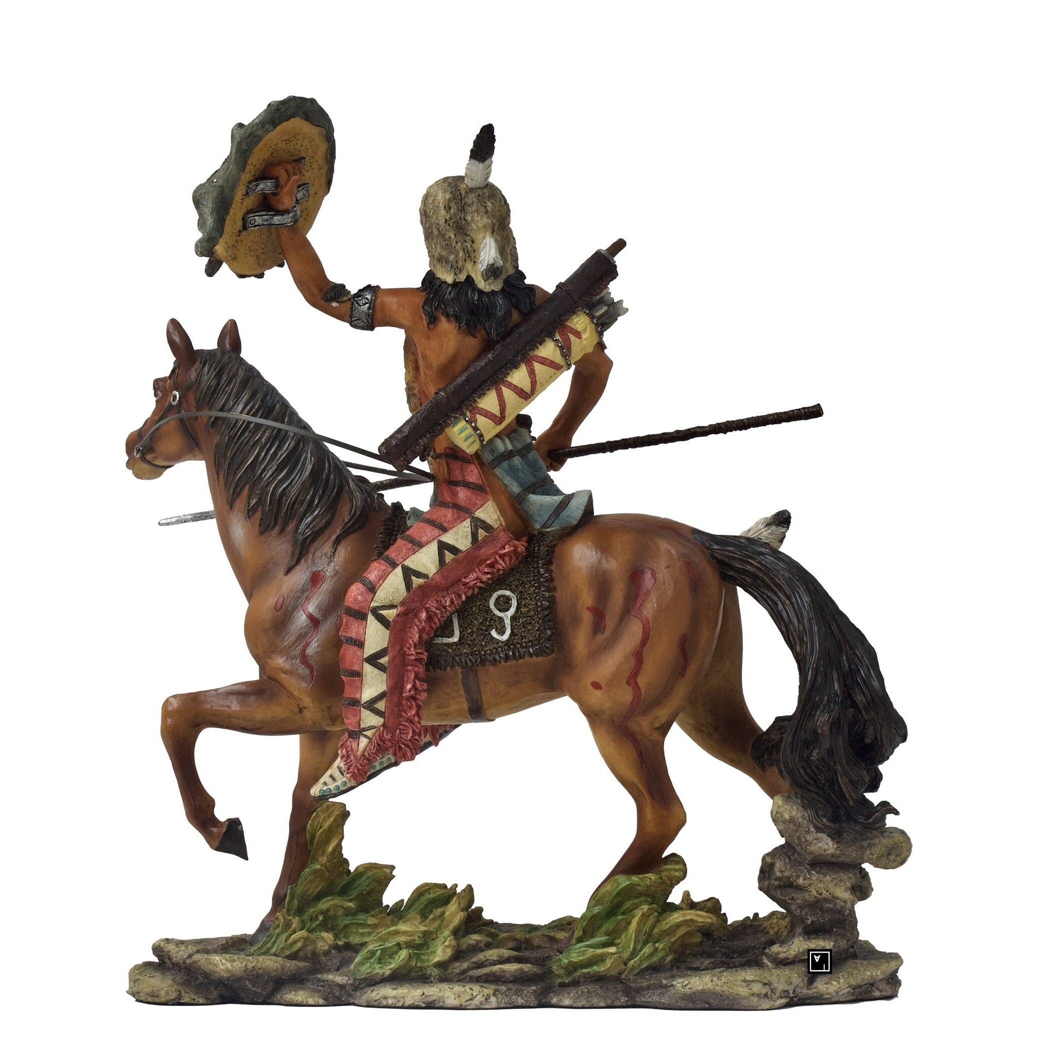 11 Inc Native Indian riding Horse