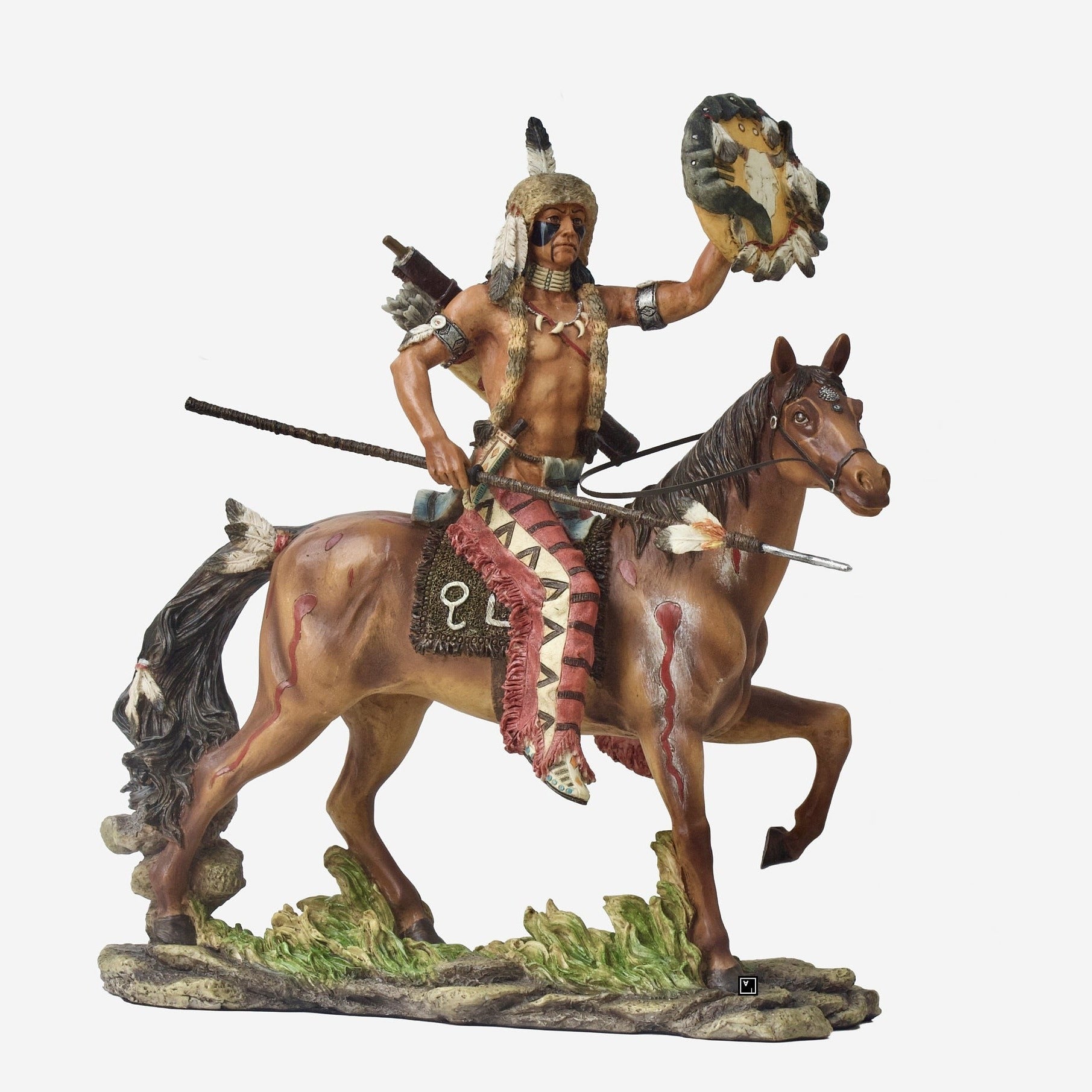 11 Inc Native Indian riding Horse