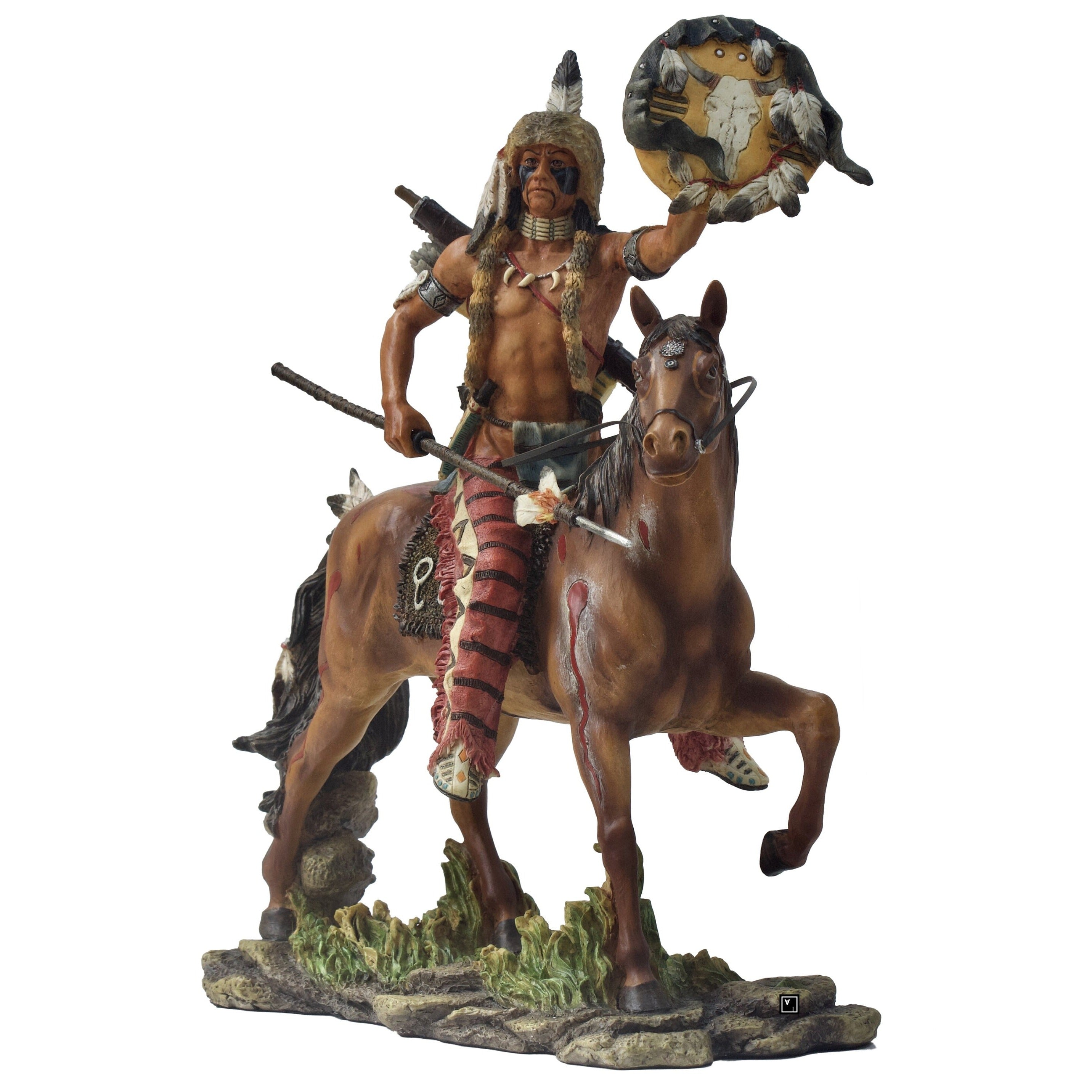 11 Inc Native Indian riding Horse