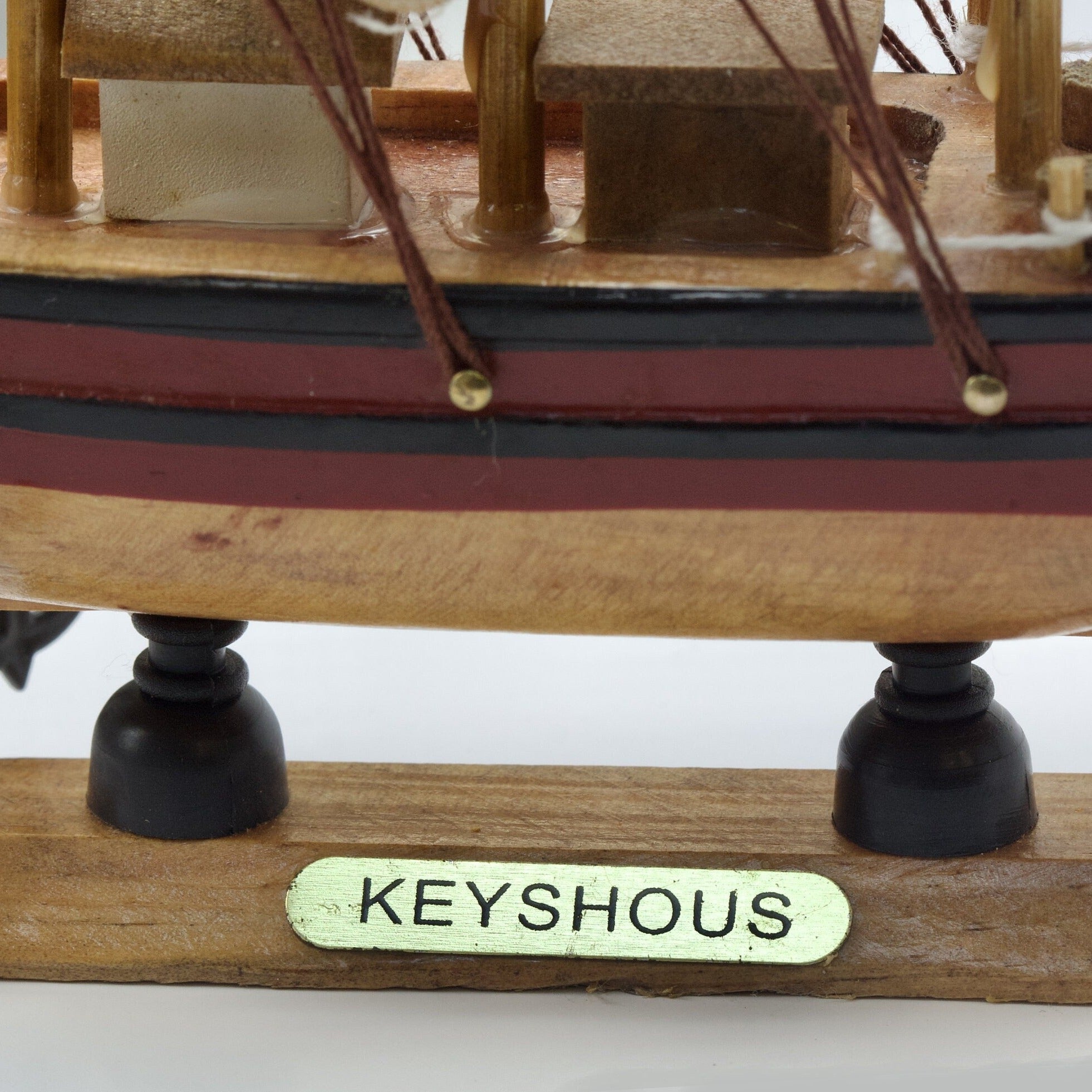 Bergantín Siglo XVIII KEYSHOUS wooden model ship