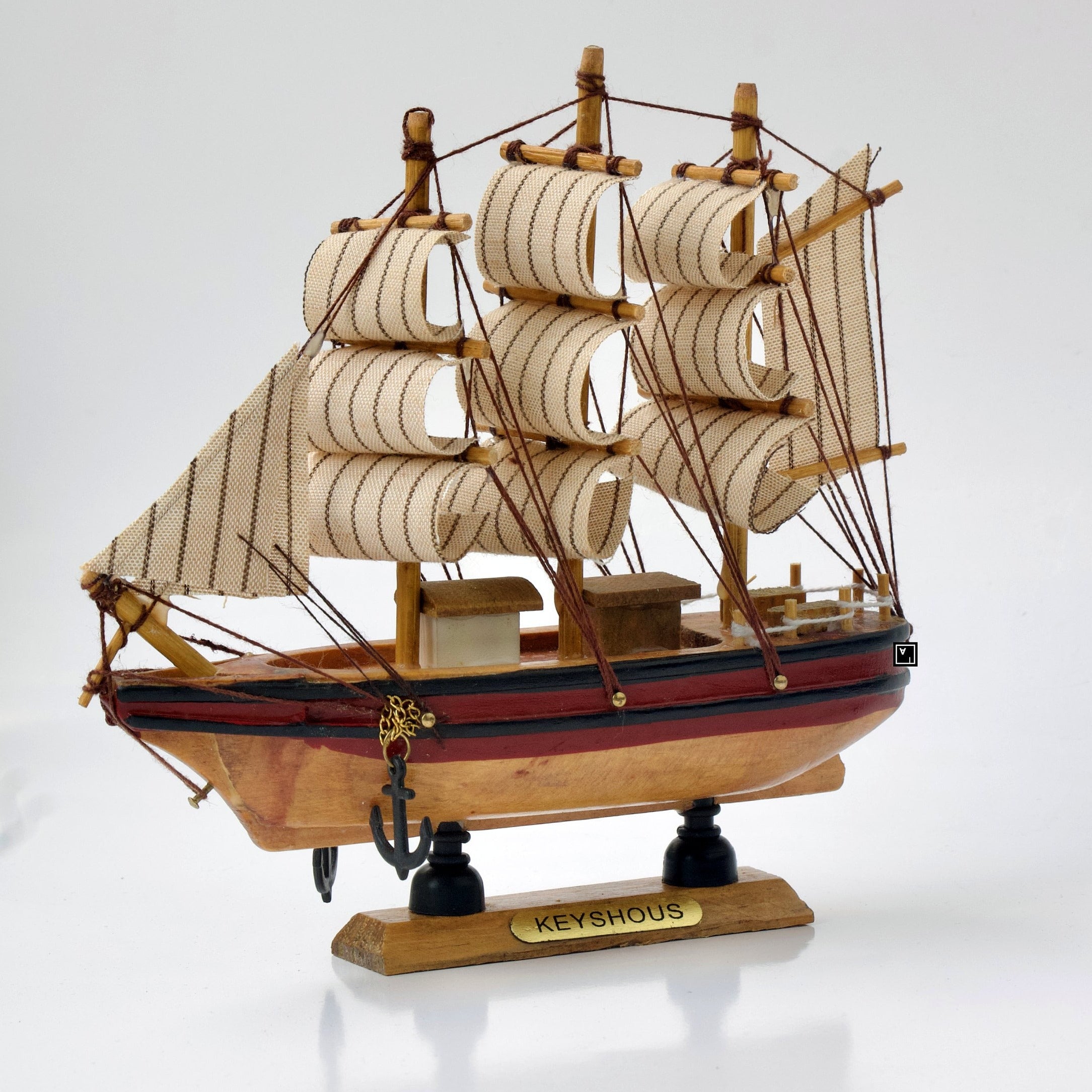 Bergantín Siglo XVIII KEYSHOUS wooden model ship