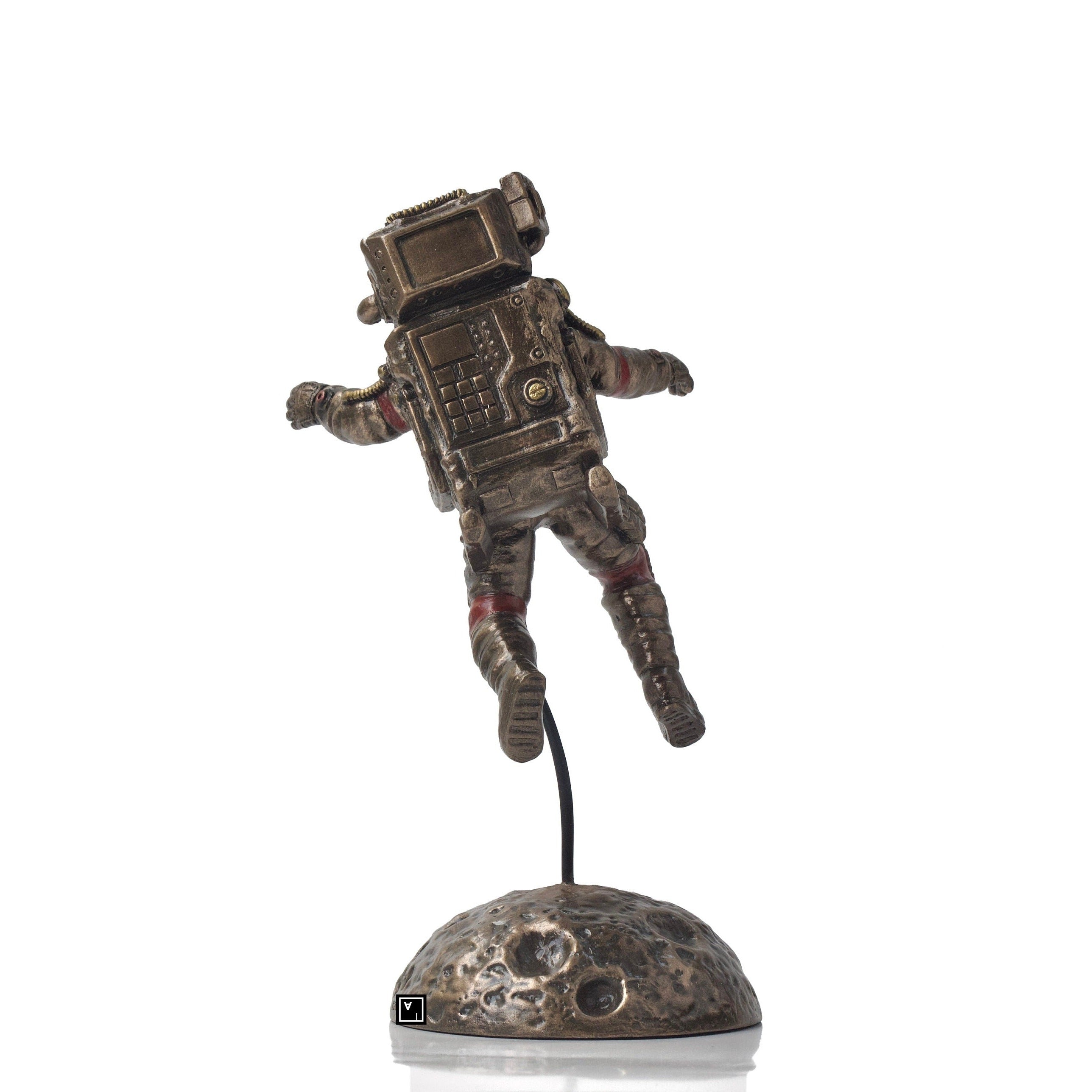 Astronaut Figurine.Astronaut Floating In Zero Gravity,