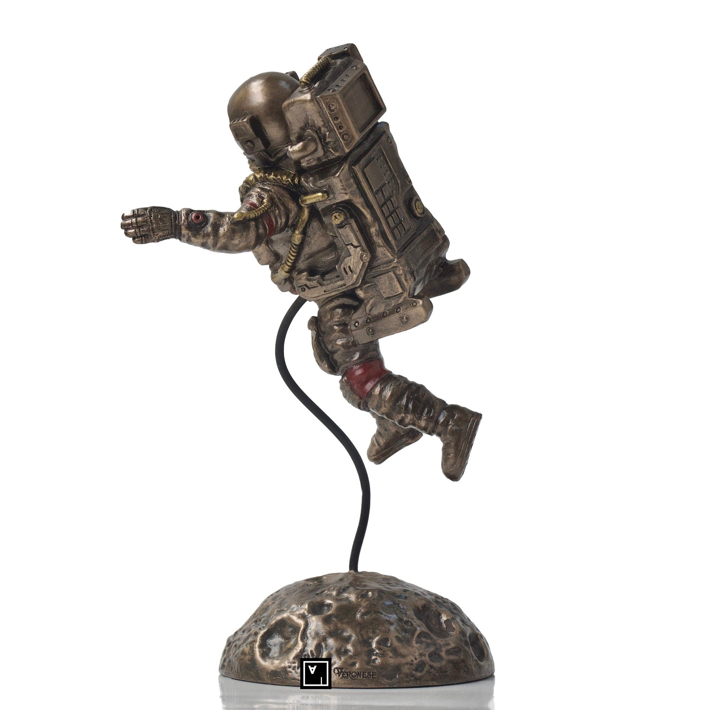 Astronaut Figurine.Astronaut Floating In Zero Gravity,