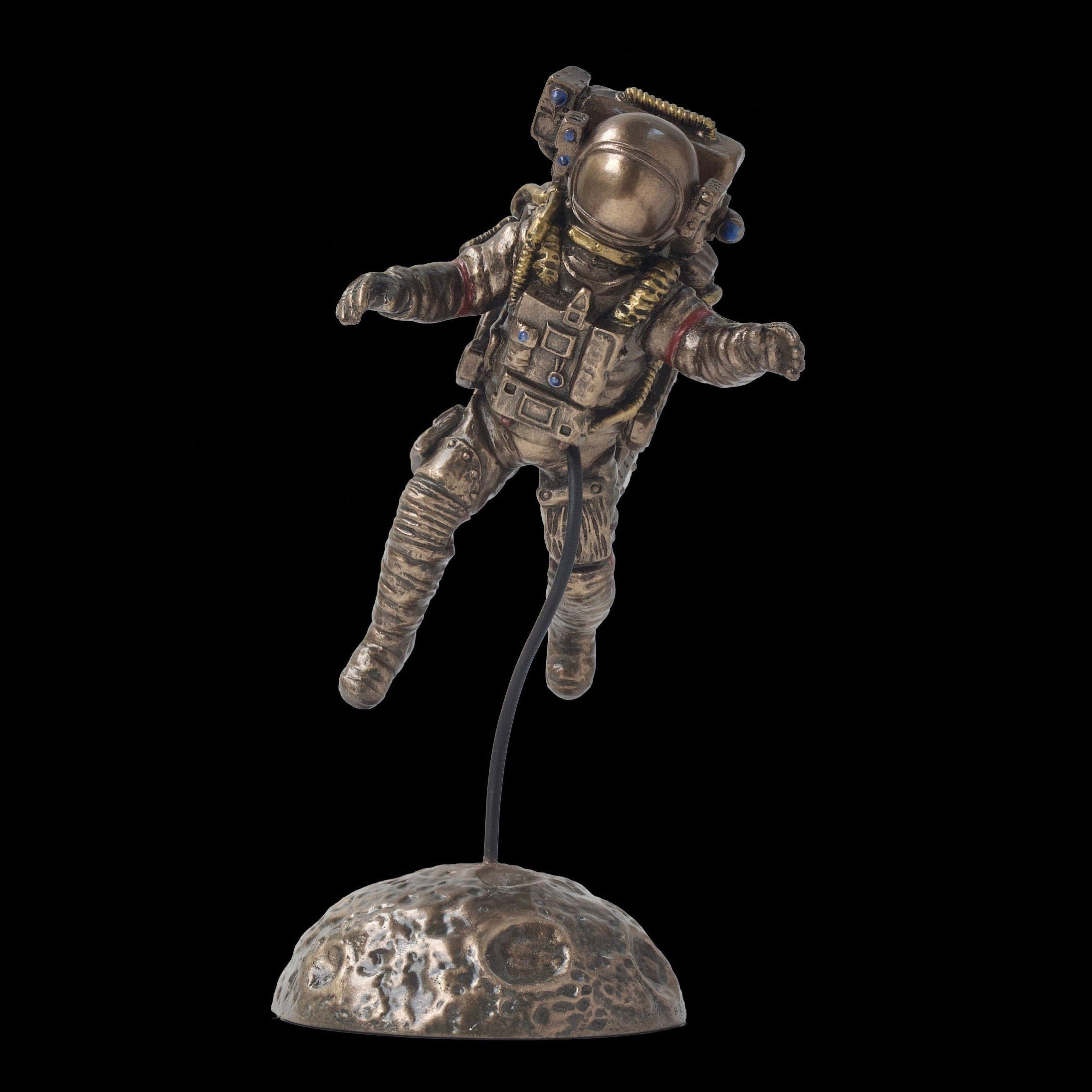 Astronaut Figurine.Astronaut Floating In Zero Gravity,