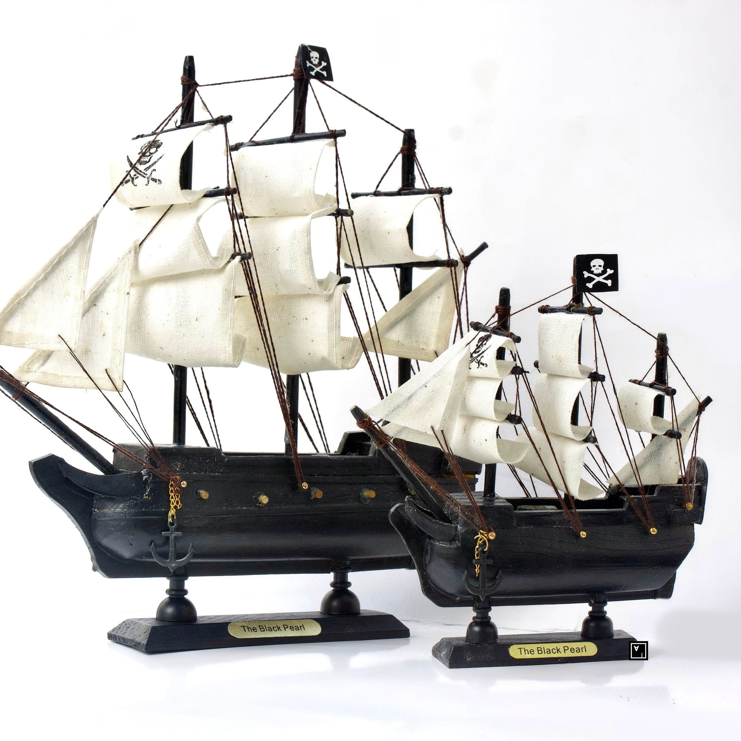 Wooden Pirate model Ship