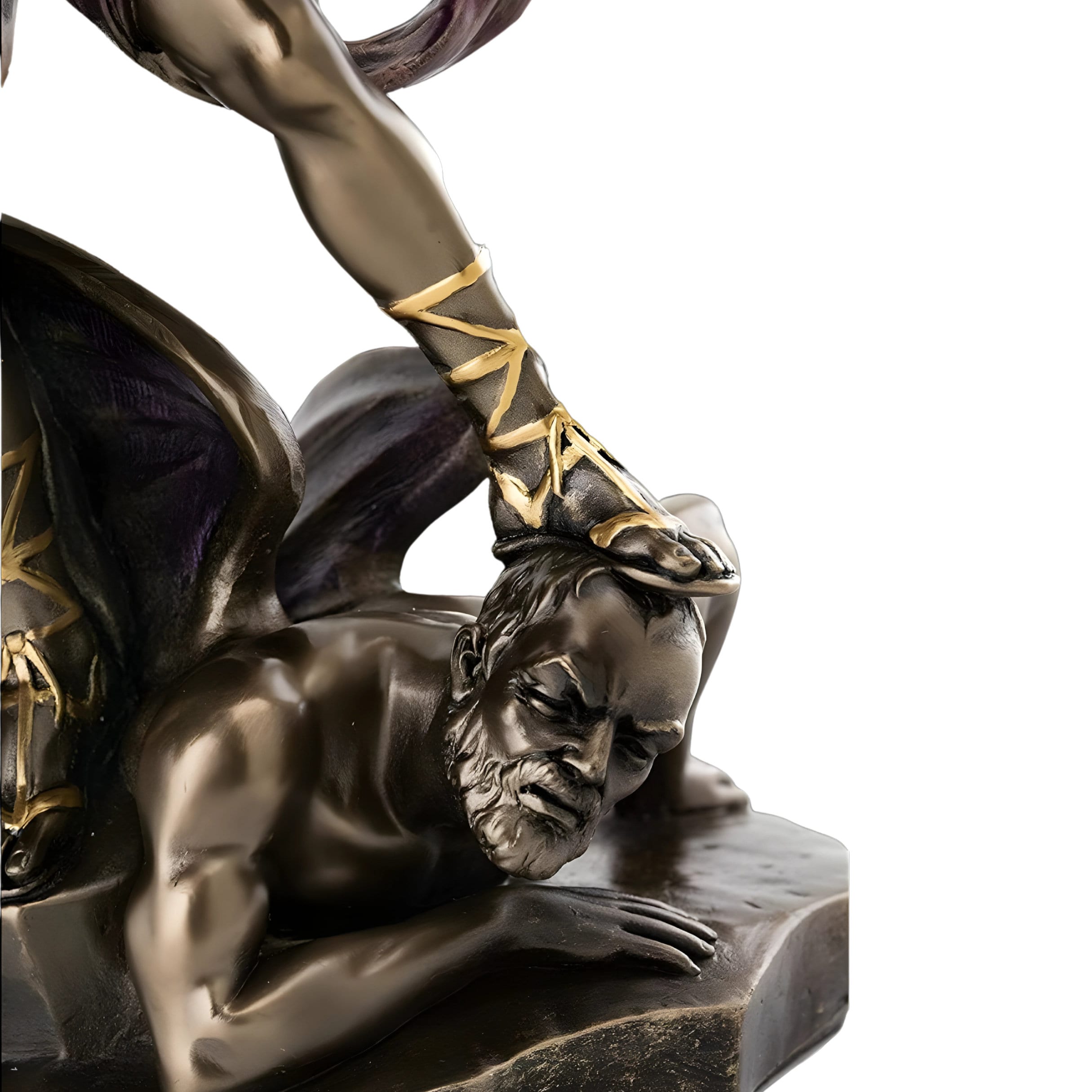 Archangel St. Michael Statue: Cold Cast Bronze statue