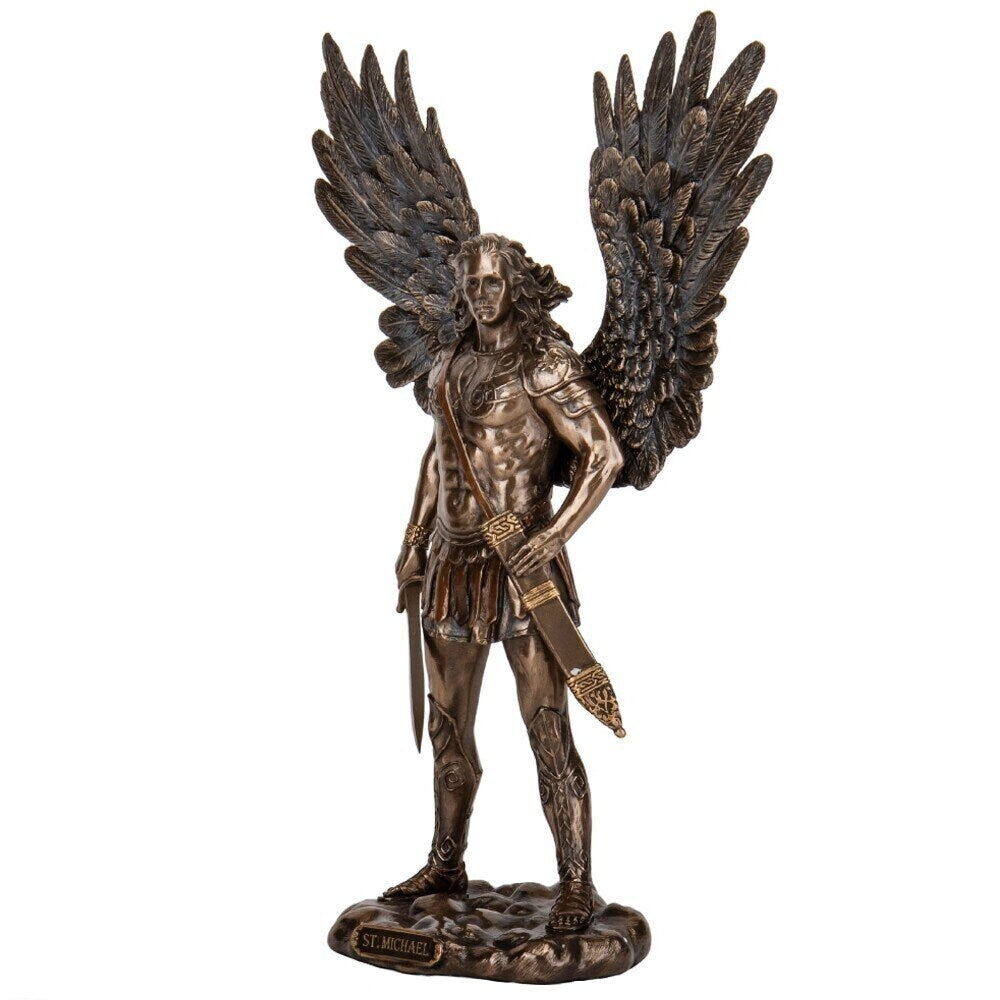 11 Inches Archangel Michael with Sword Statue