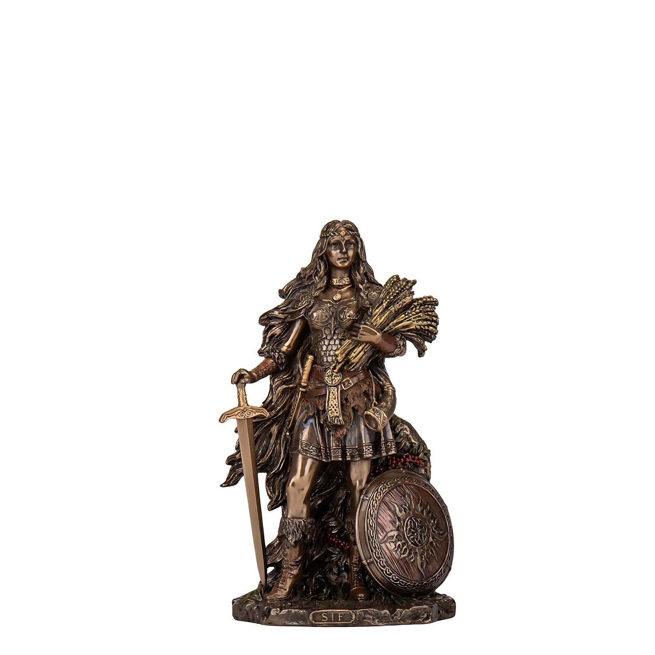 Sif Statue. Germanic Goddess of Fertility Sif Sculpture