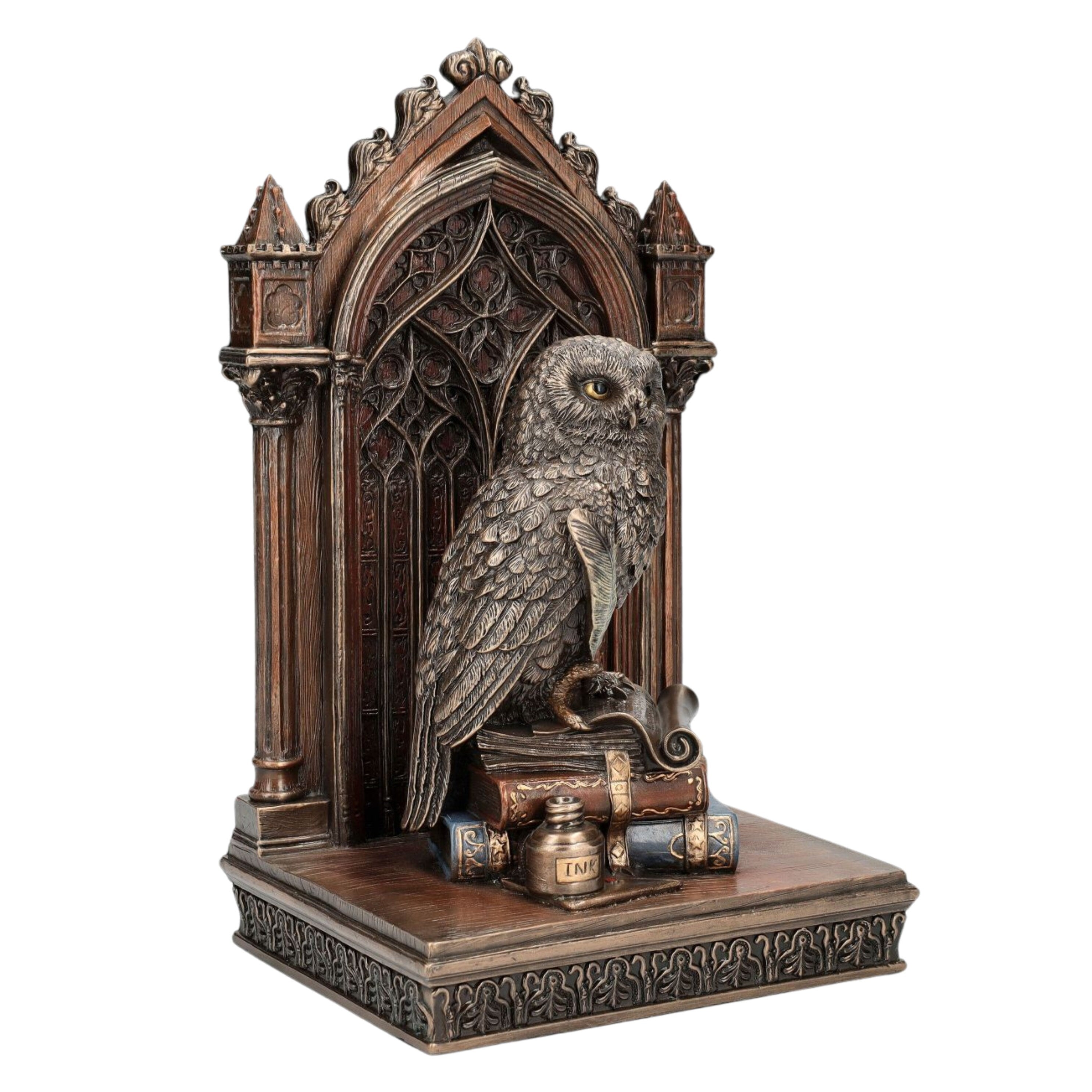 9.84 Inches Grand Wise Owl Statue Bookend