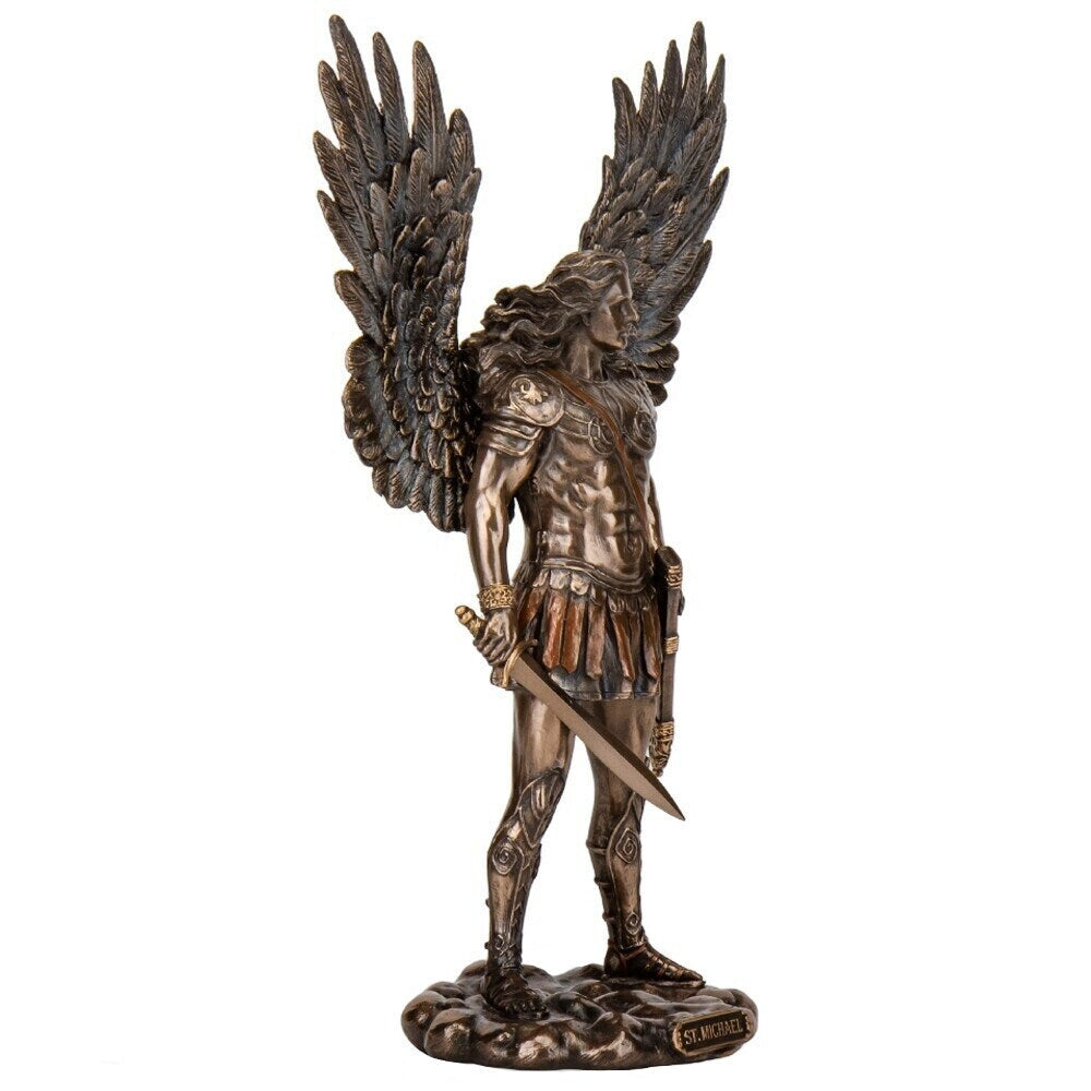 11 Inches Archangel Michael with Sword Statue