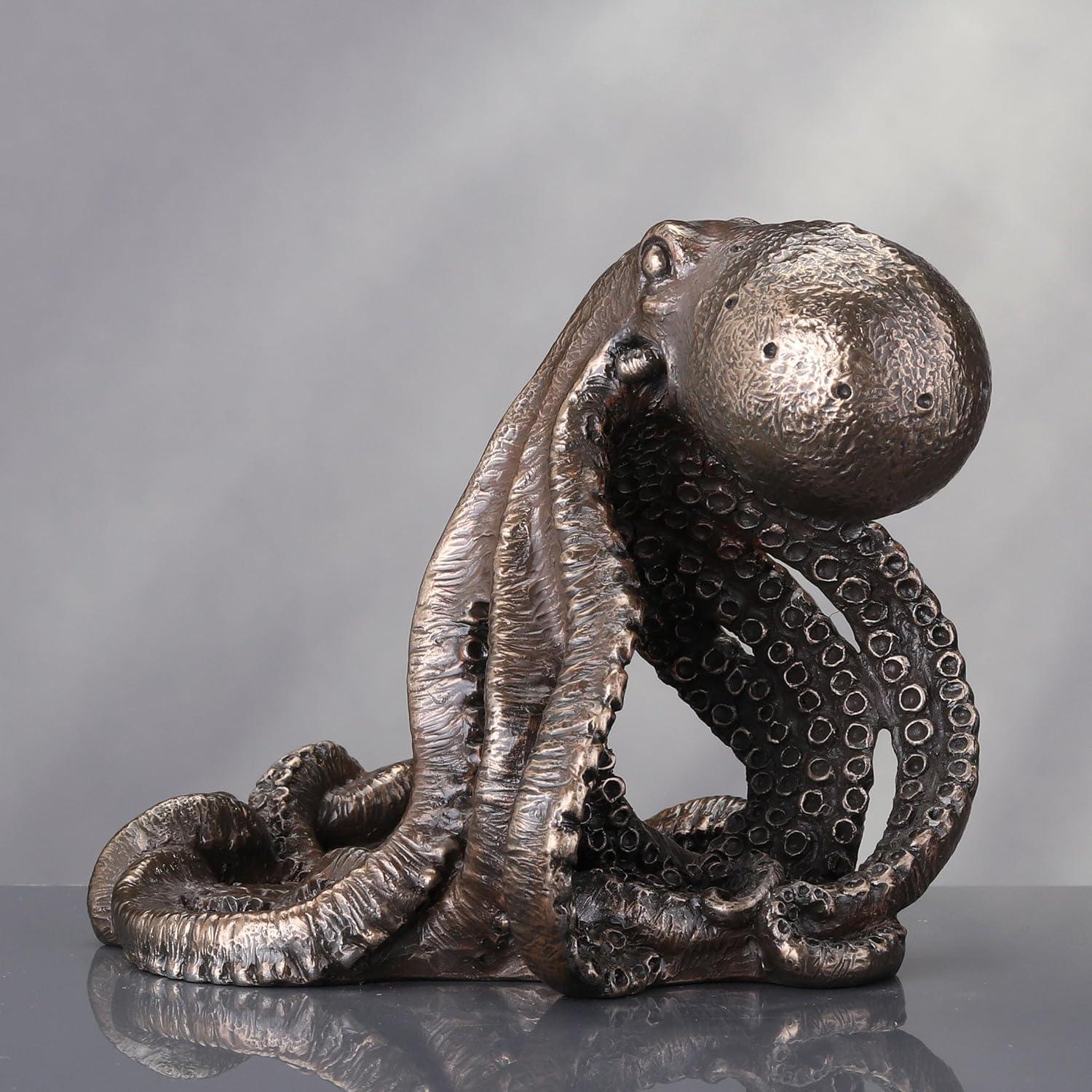 Octopus Mobile Phone Holder Kraken Statue