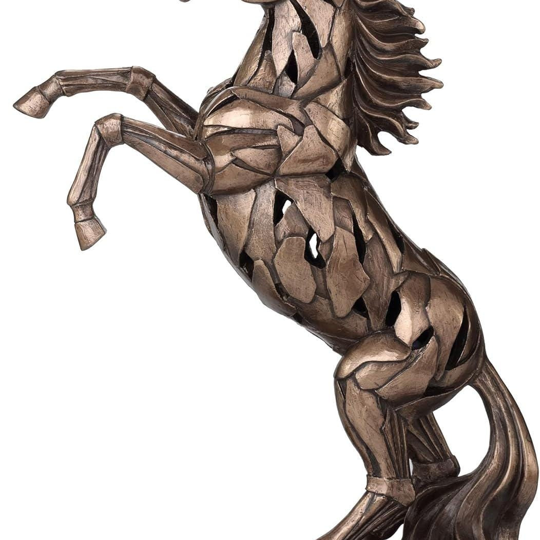 Rearing Horse Decorative Statue Sculpture with Led lights
