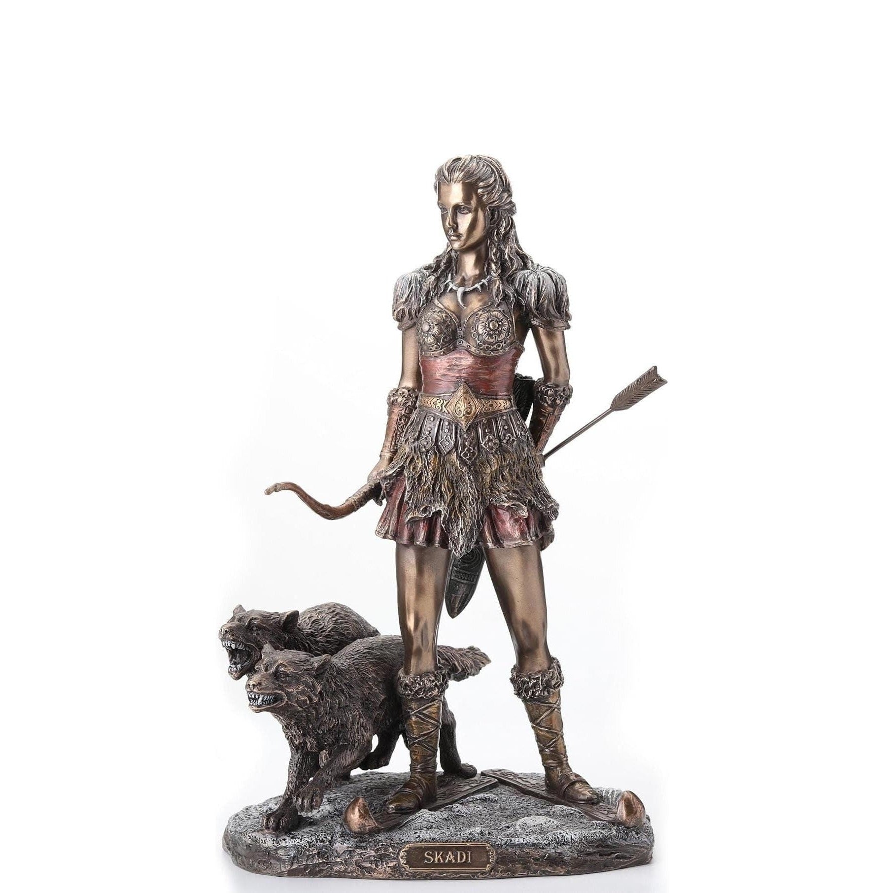 Skadi Norse Goddess Of Winter Hunt And Mountains Statue