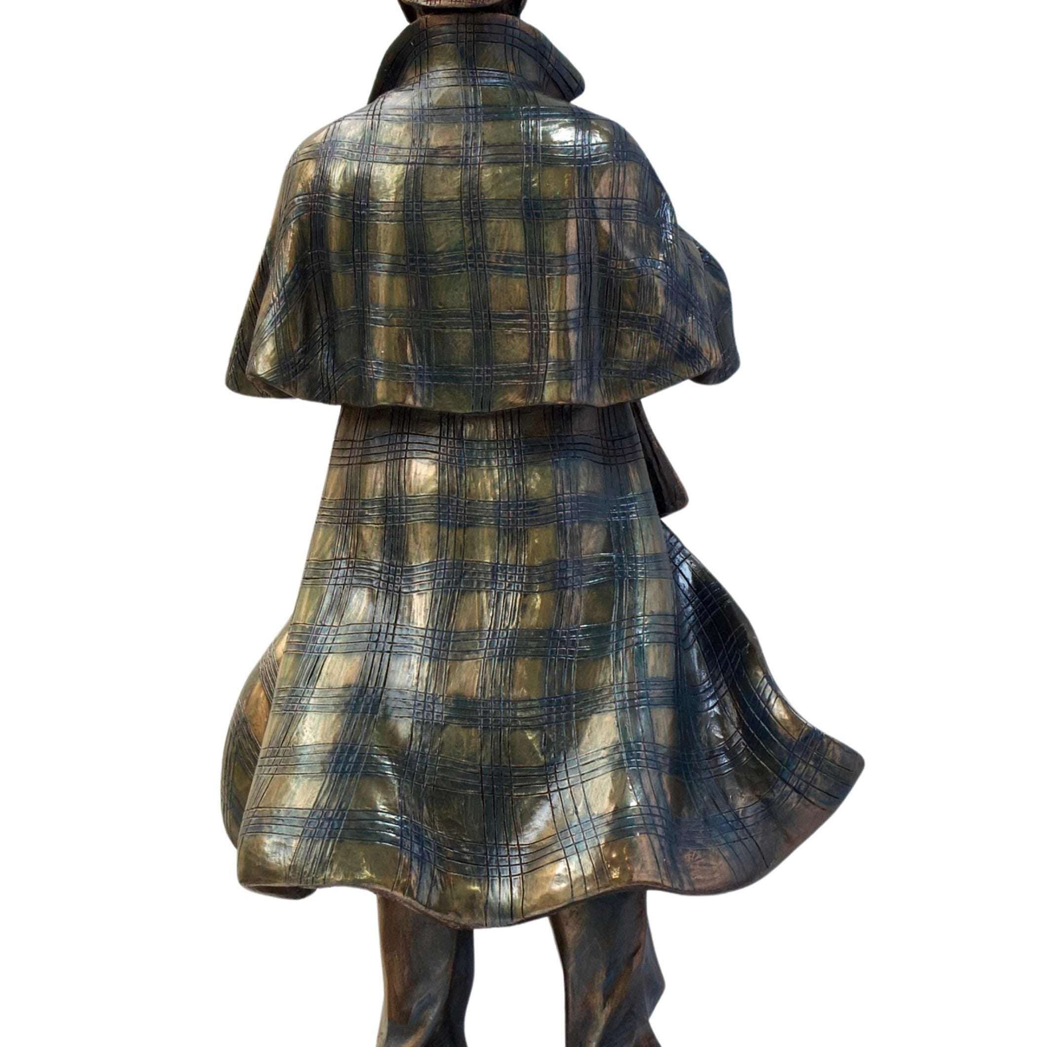 11.02 Inc Detective Sherlock Holmes Statue