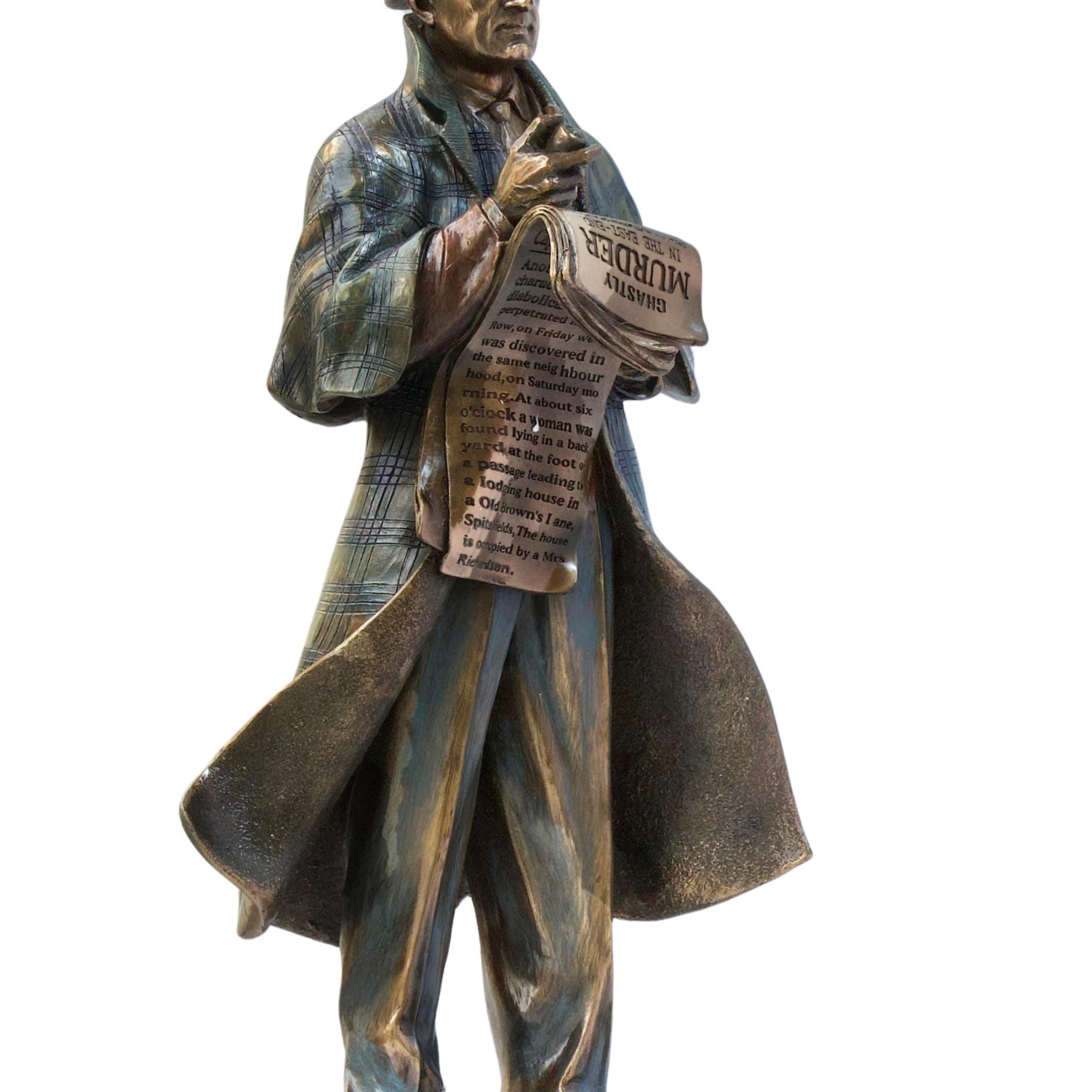 11.02 Inc Detective Sherlock Holmes Statue
