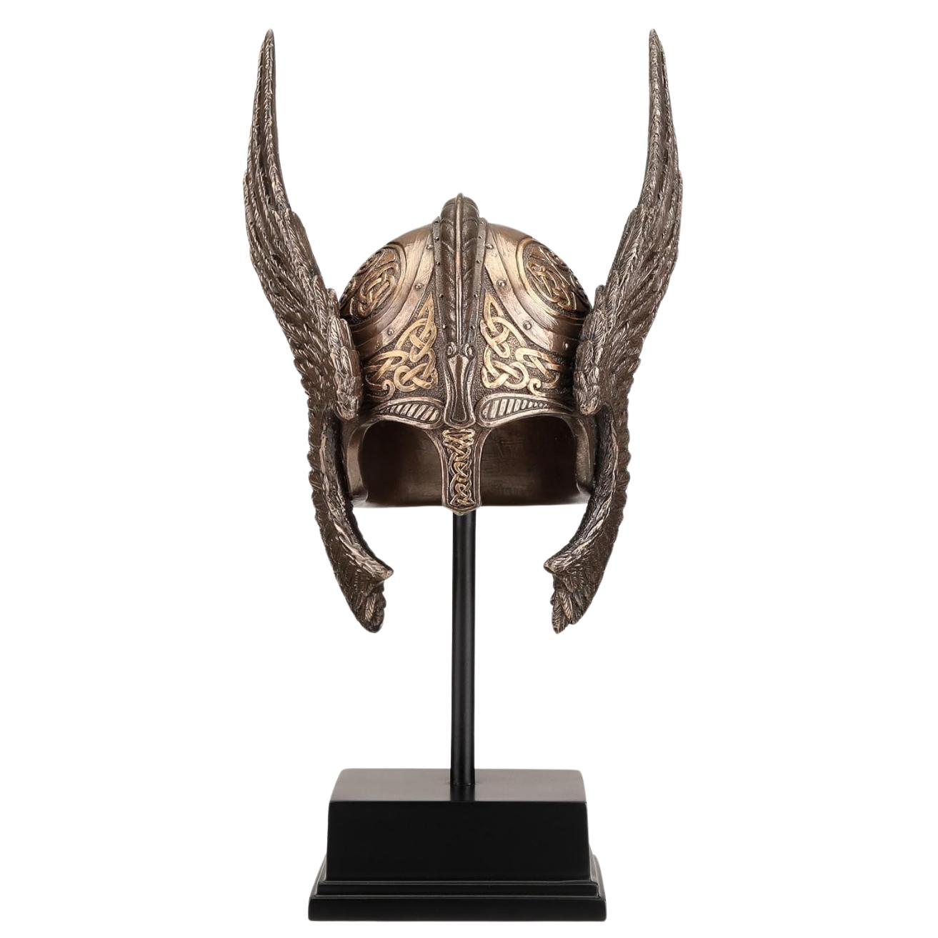 9.25 Inches Nordic Goddess Decor Valkyrie Helmet Statue